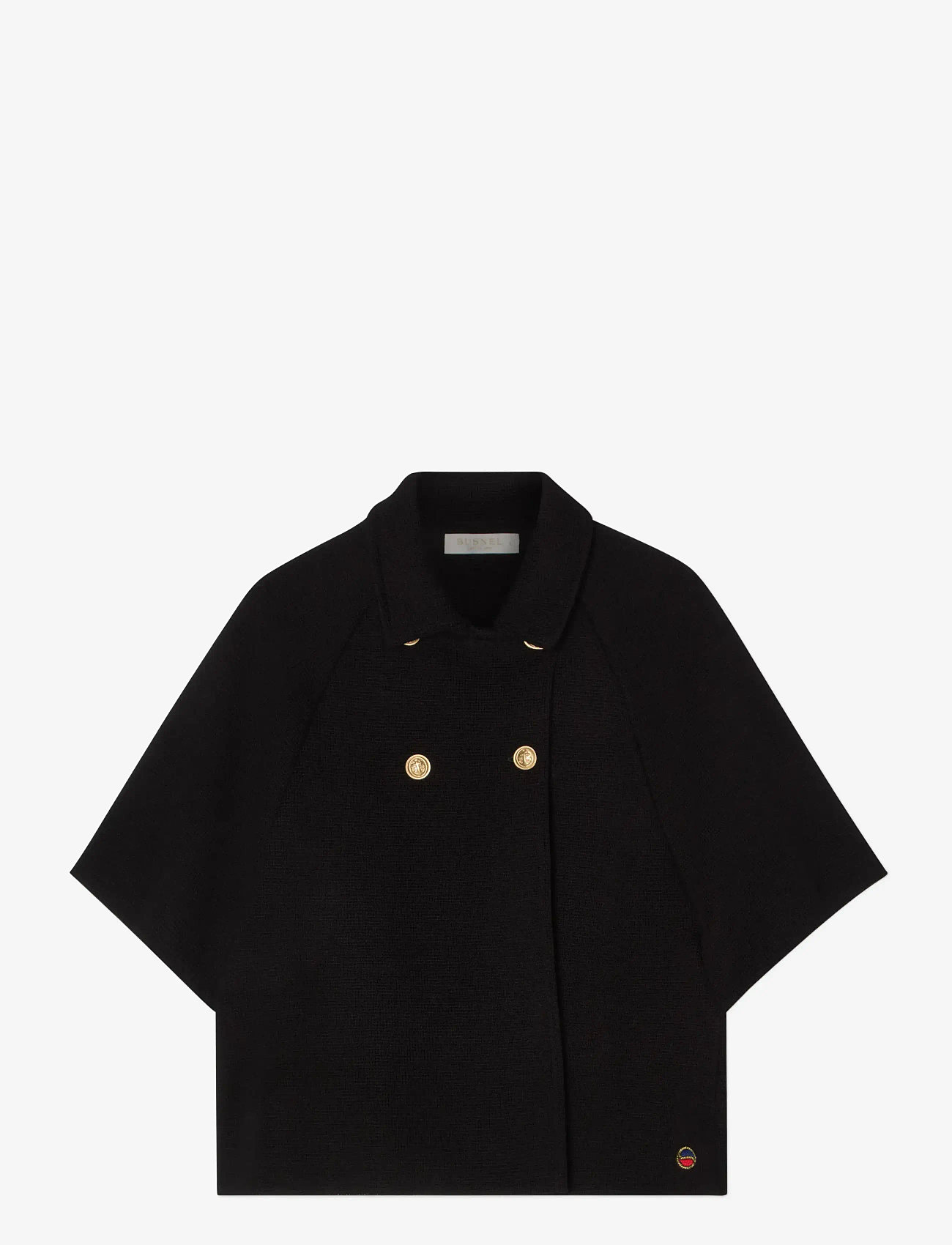 BUSNEL - GERTRUDE cape - jackor - black - 1