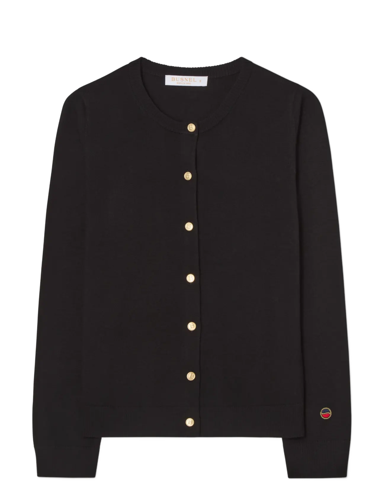 BUSNEL KEE cardigan - Riided - BLACK / black