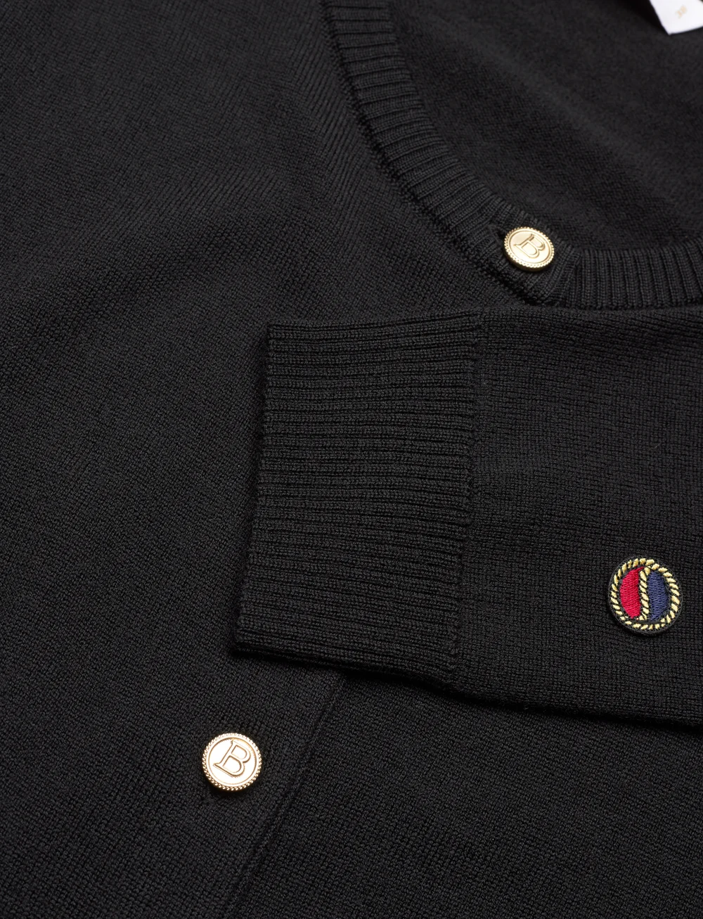 BUSNEL - KEE cardigan - koftor - black - 4