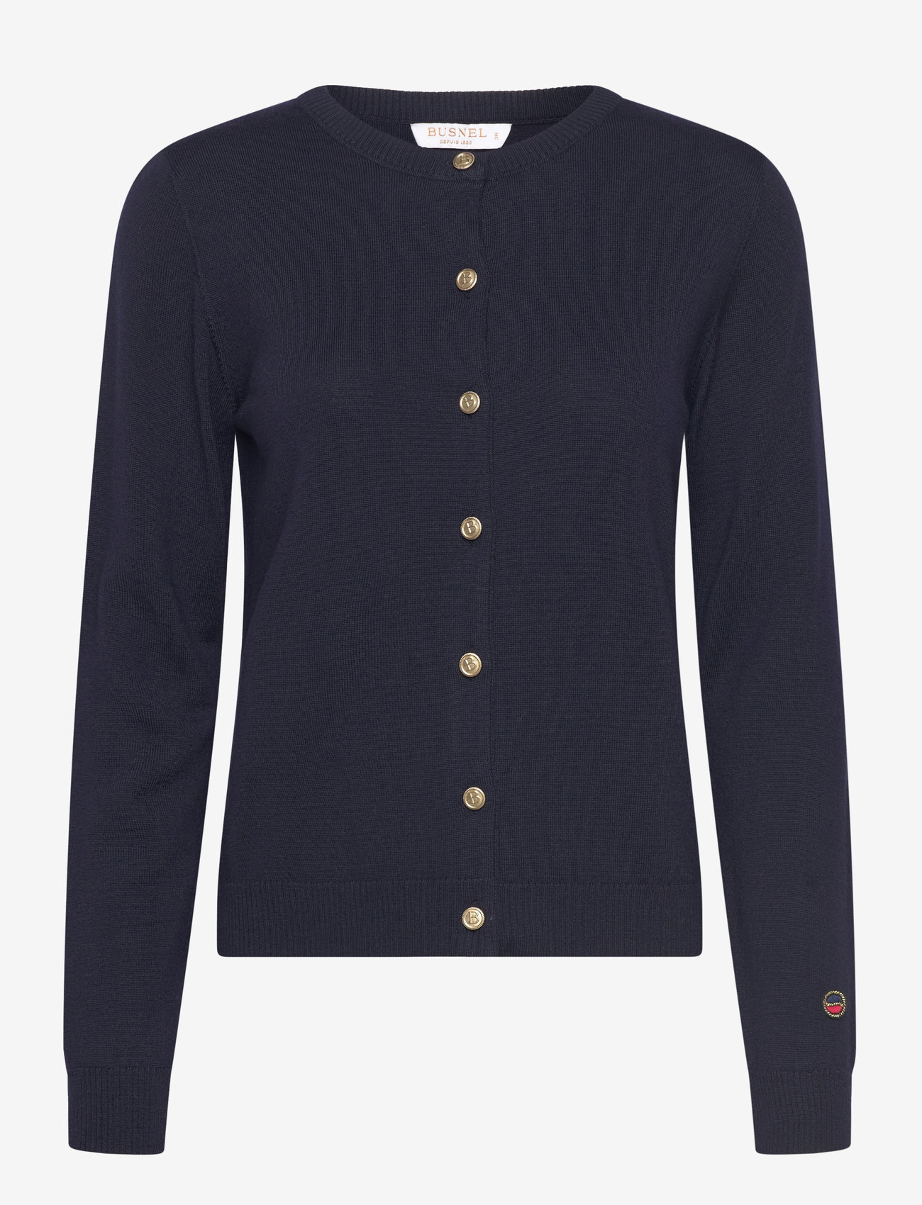 BUSNEL - KEE cardigan - cardigans - marine - 0