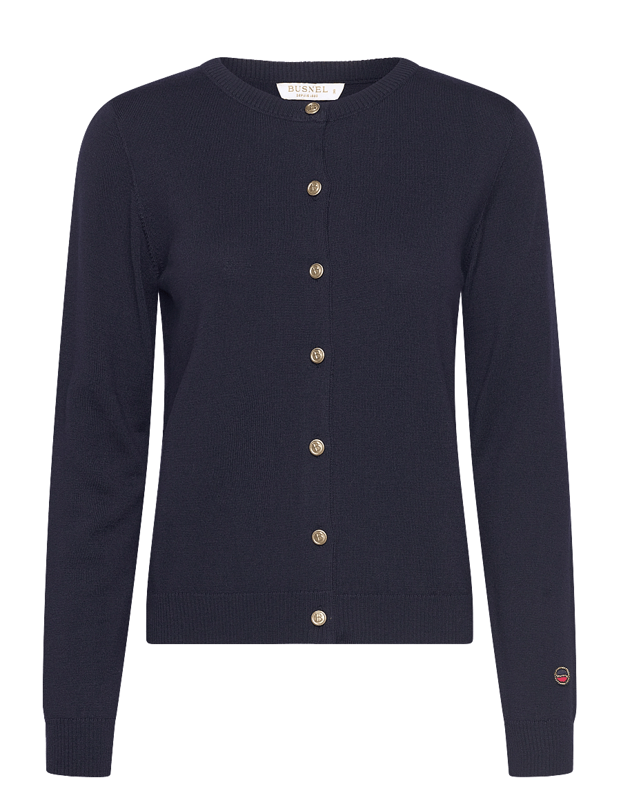 BUSNEL - KEE cardigan - vesten - marine - 0