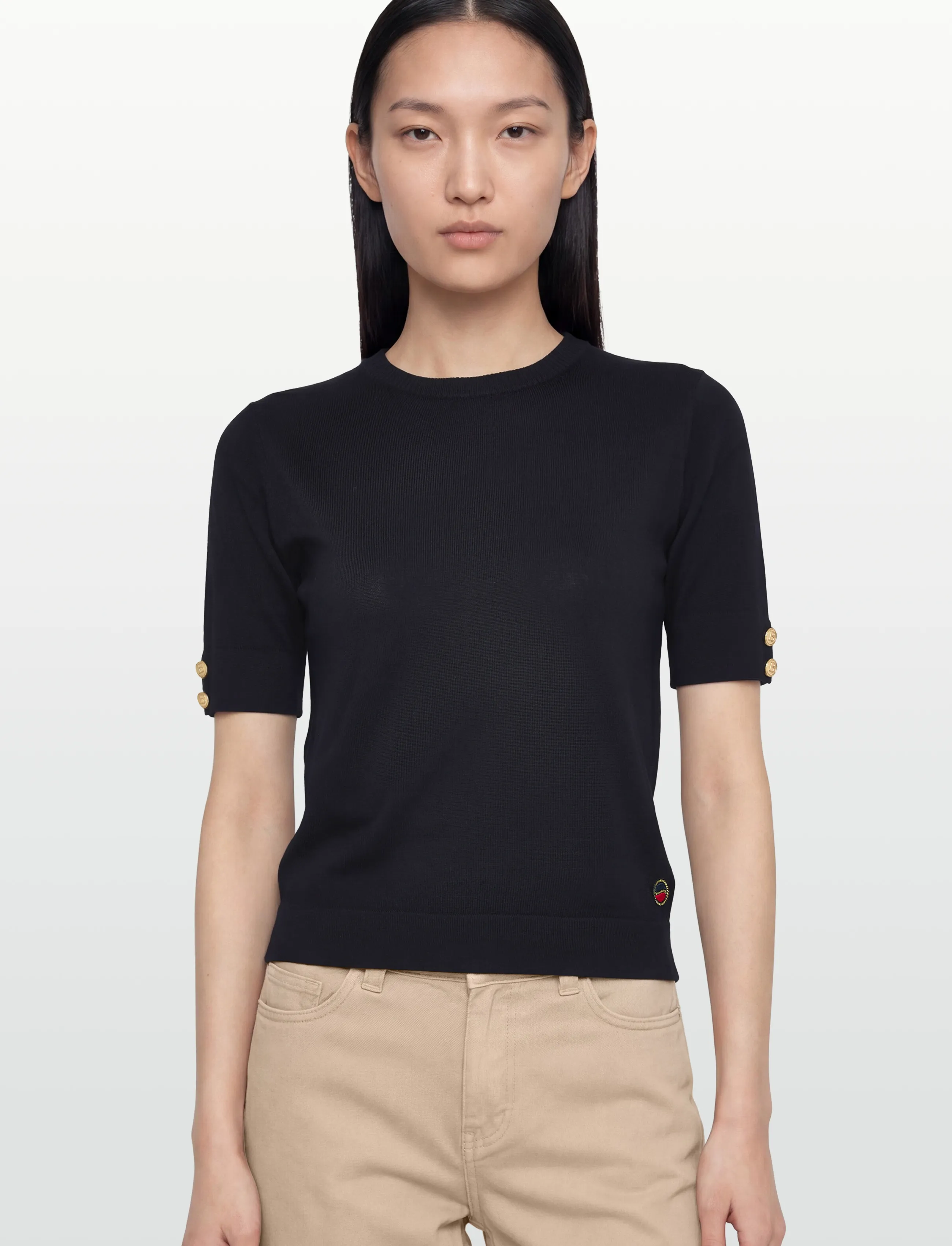 BUSNEL - LUCCA top - sweaters - marine - 3