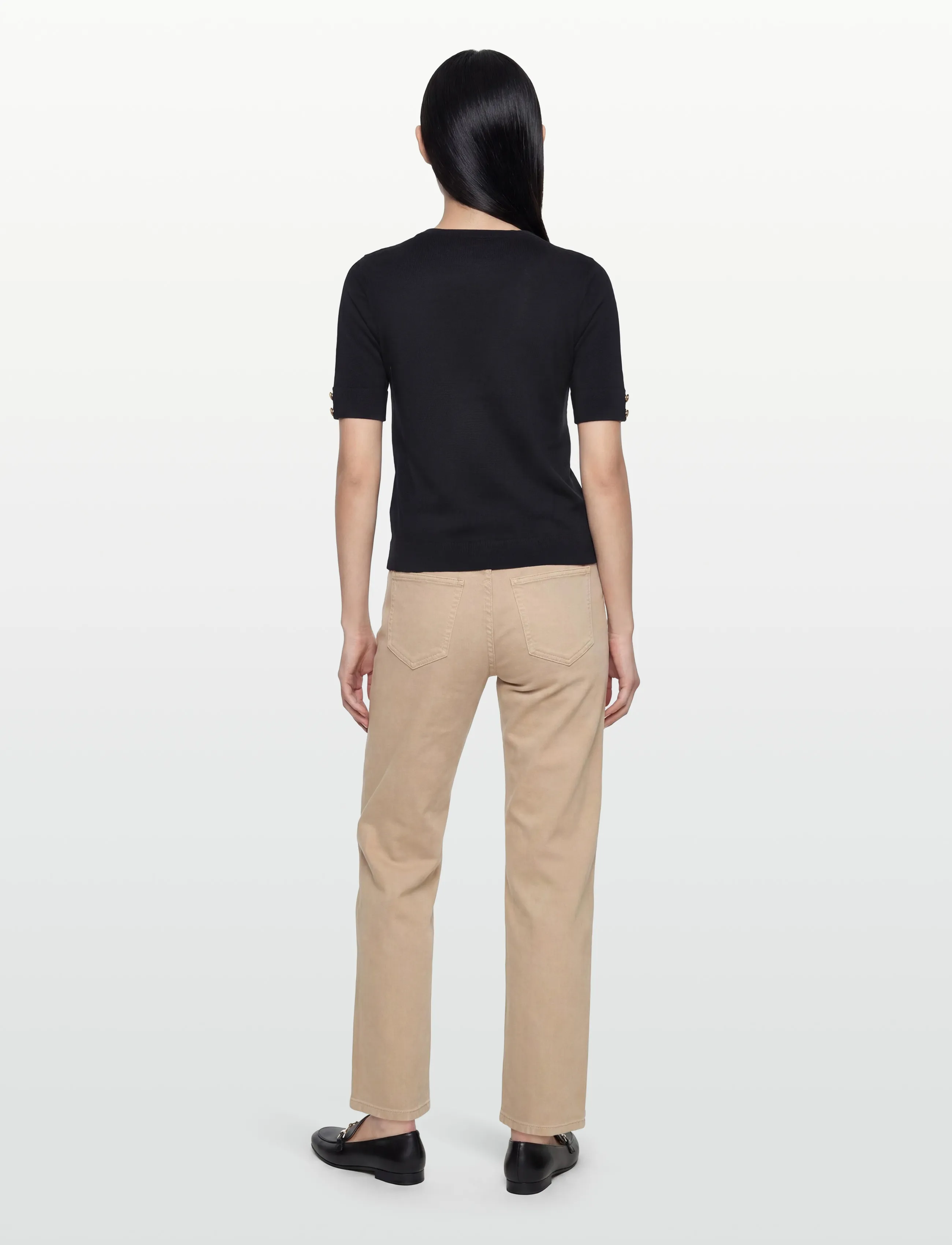 BUSNEL - LUCCA top - sweaters - marine - 4