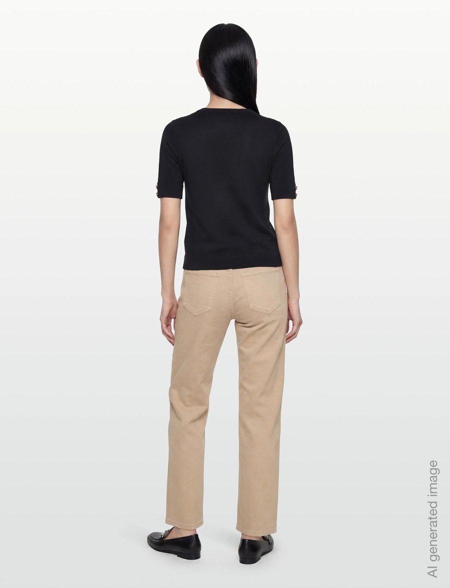 BUSNEL - LUCCA top - sweaters - marine - 4