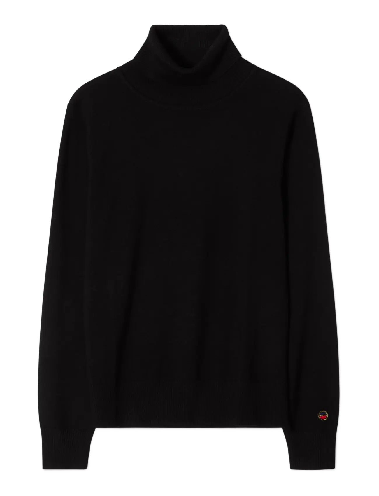 BUSNEL ALICE rollerneck sweater - Strickmode - BLACK / black