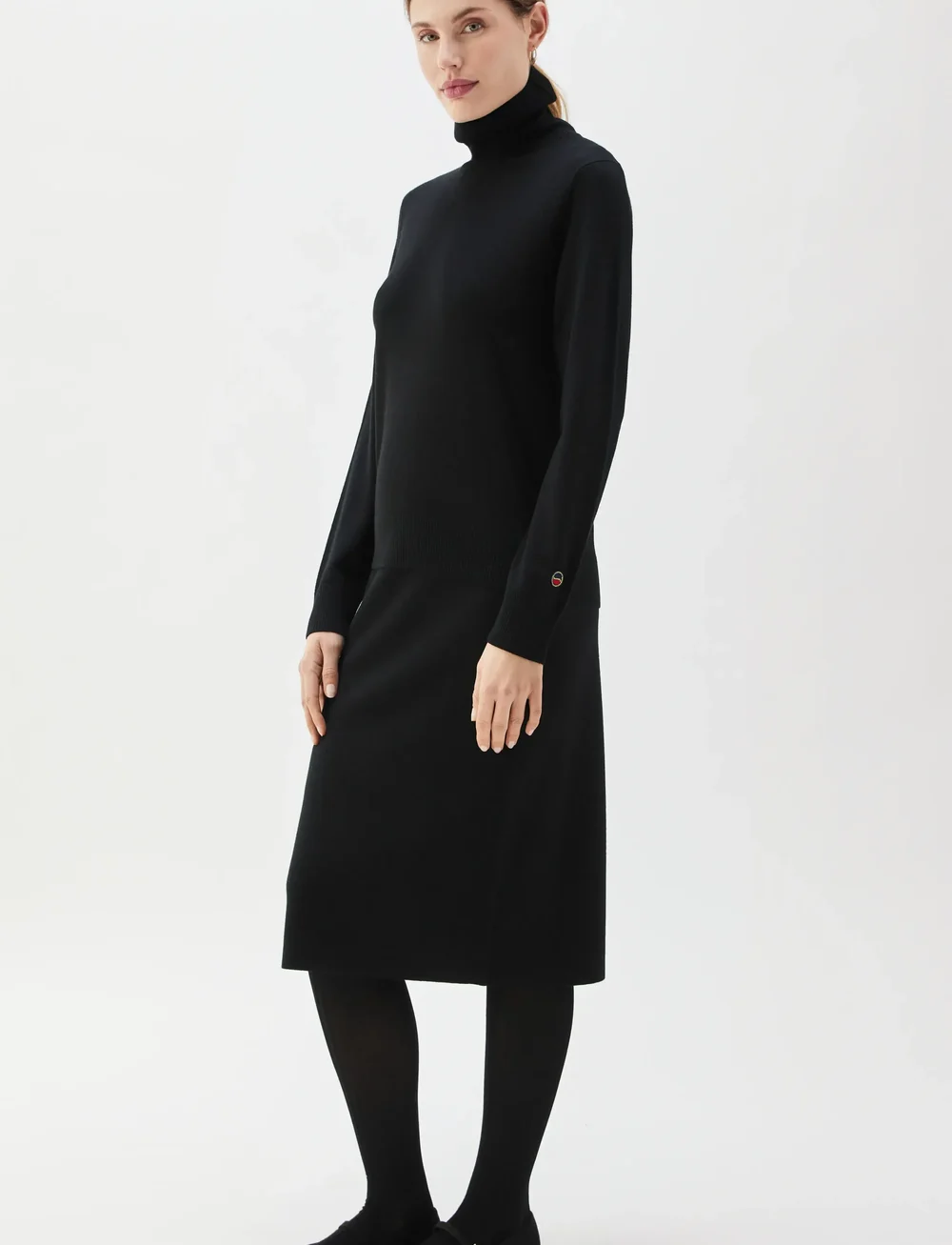 BUSNEL - ALICE rollerneck - turtlenecks - black - 0