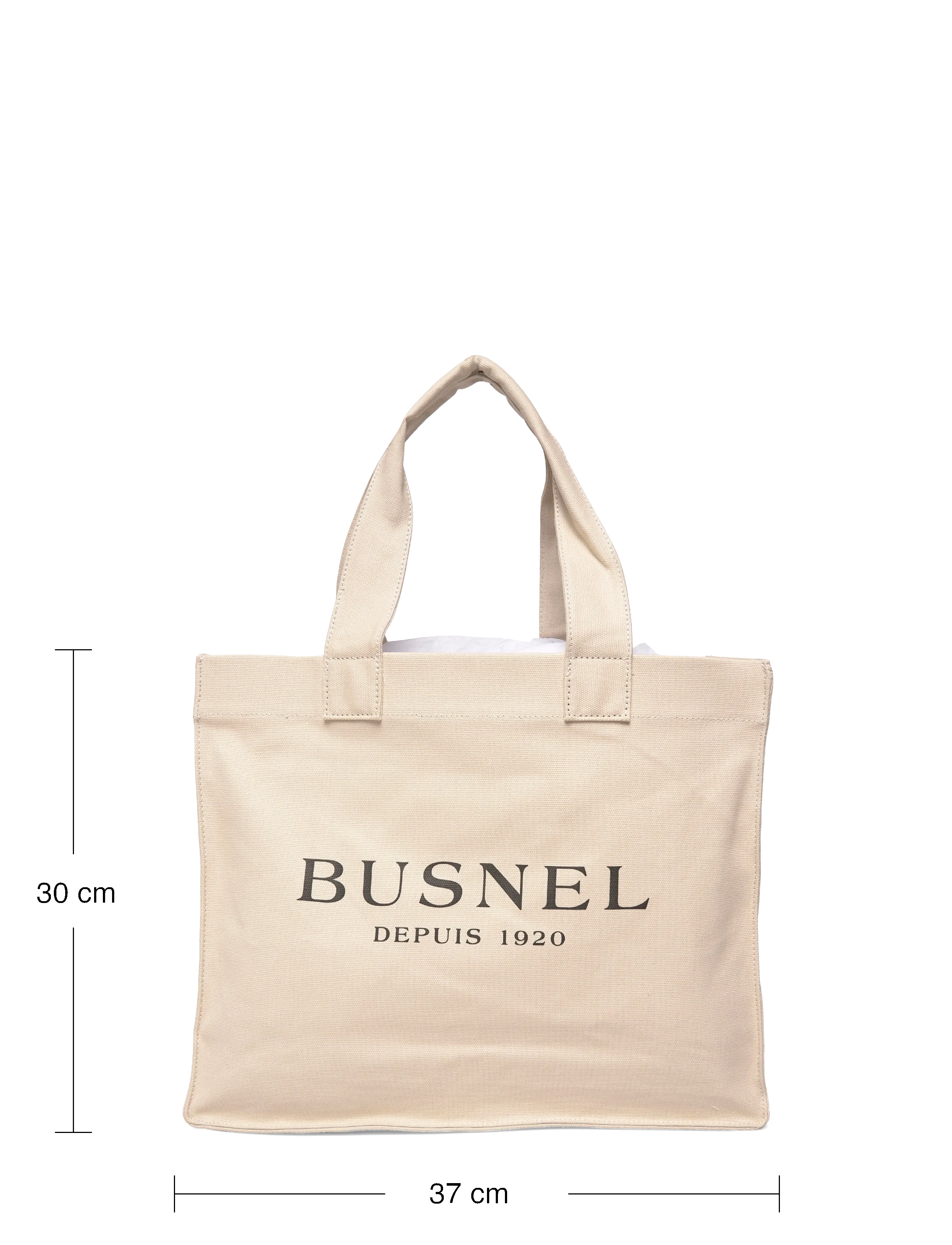 BUSNEL - Busnel Canvas Tote bag Natural - tote-stiilis kotid - natural - 3