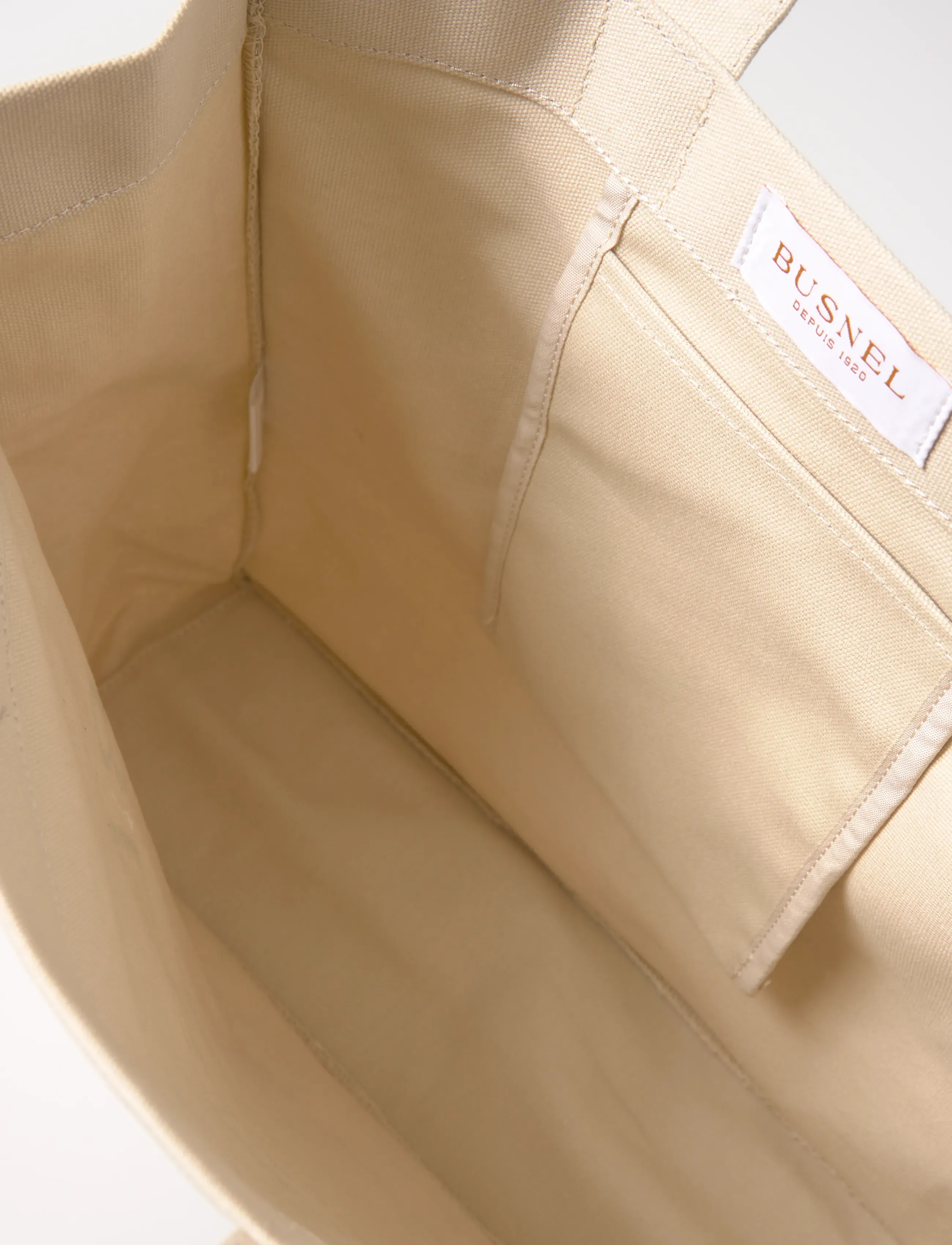 BUSNEL - Busnel Canvas Tote bag Natural - tote-stiilis kotid - natural - 4