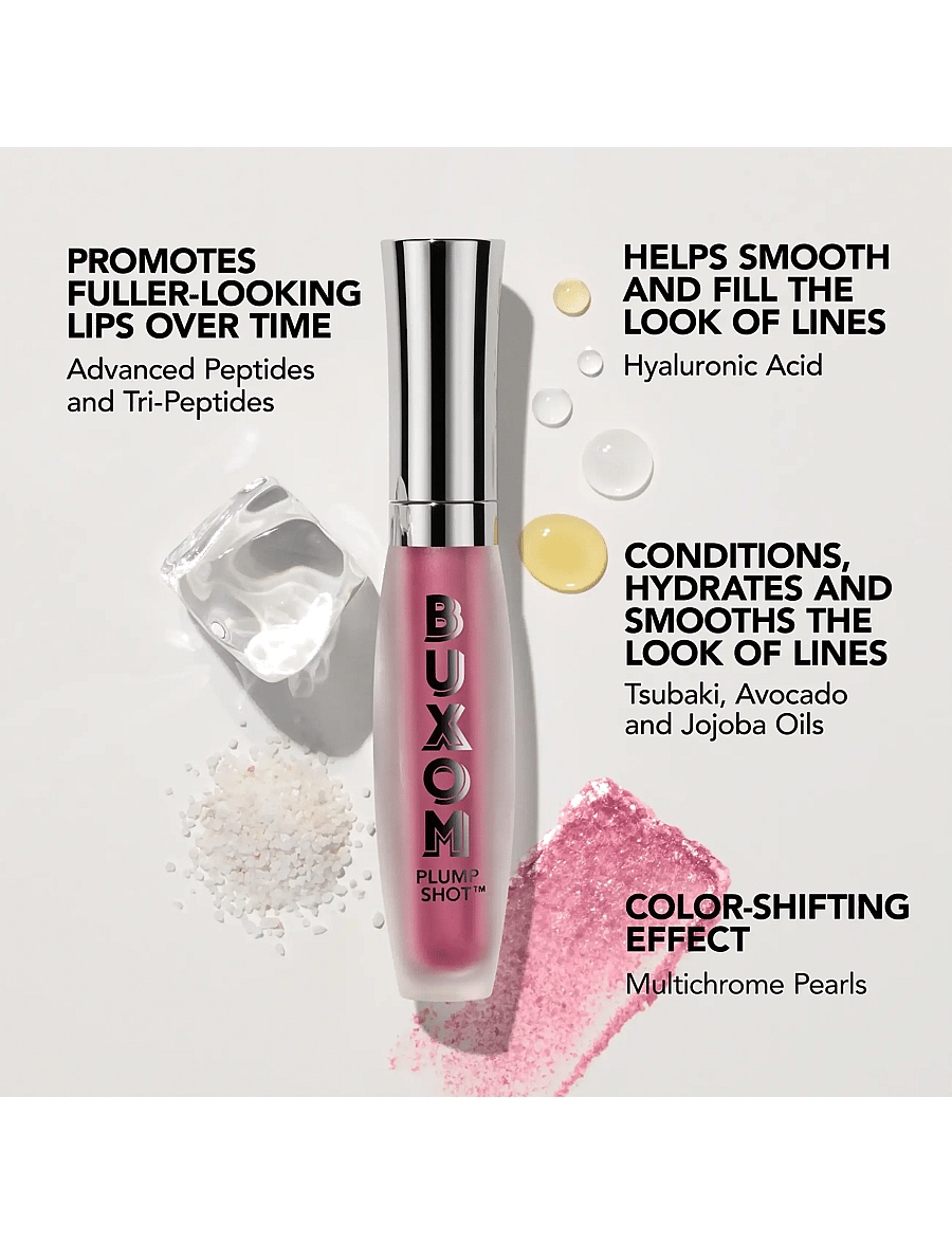 Buxom - Plump Shot Lip Serum Flush 4 ml - flush - 5