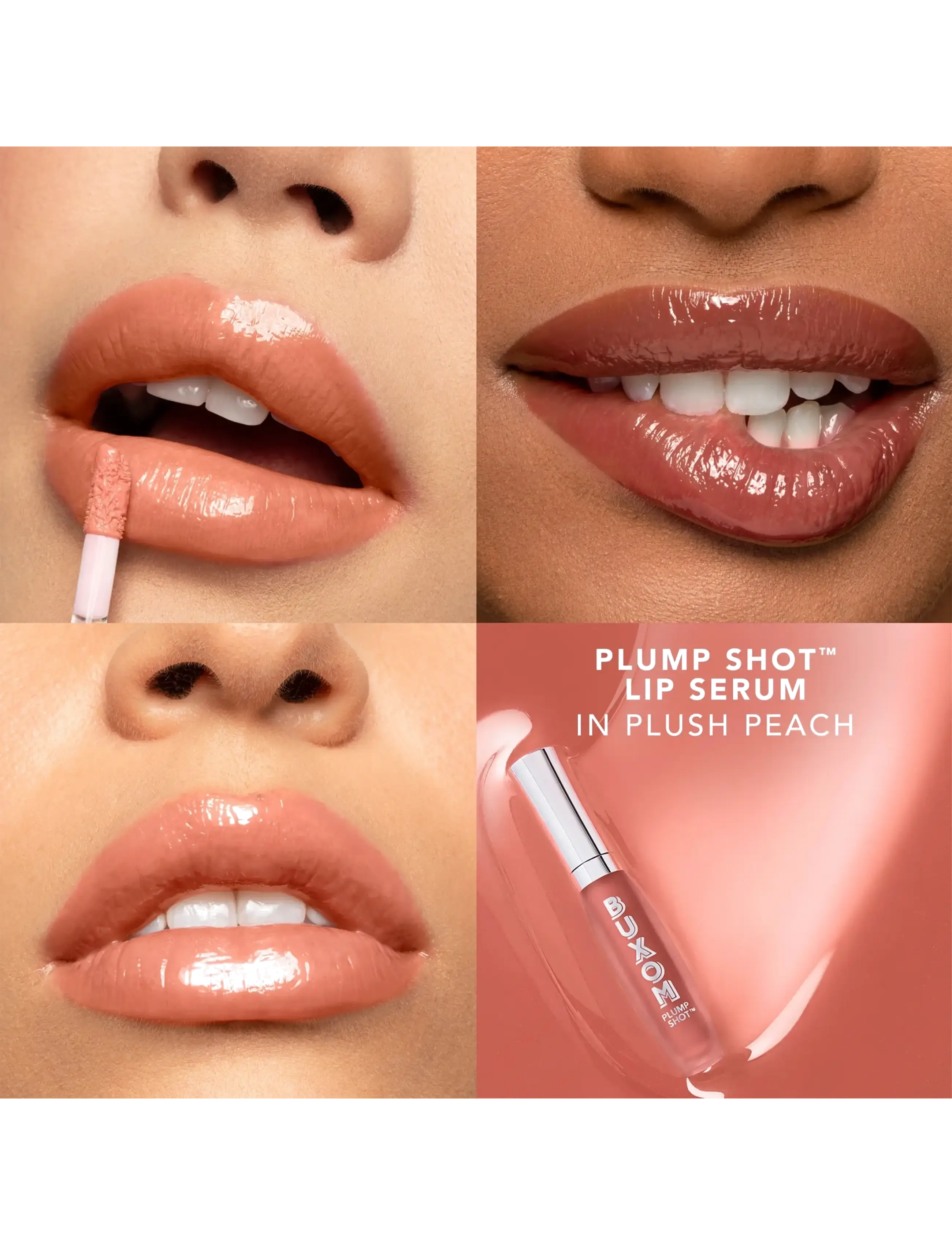 Buxom - Plump Shot Lip Serum - smink - plush peach - 2