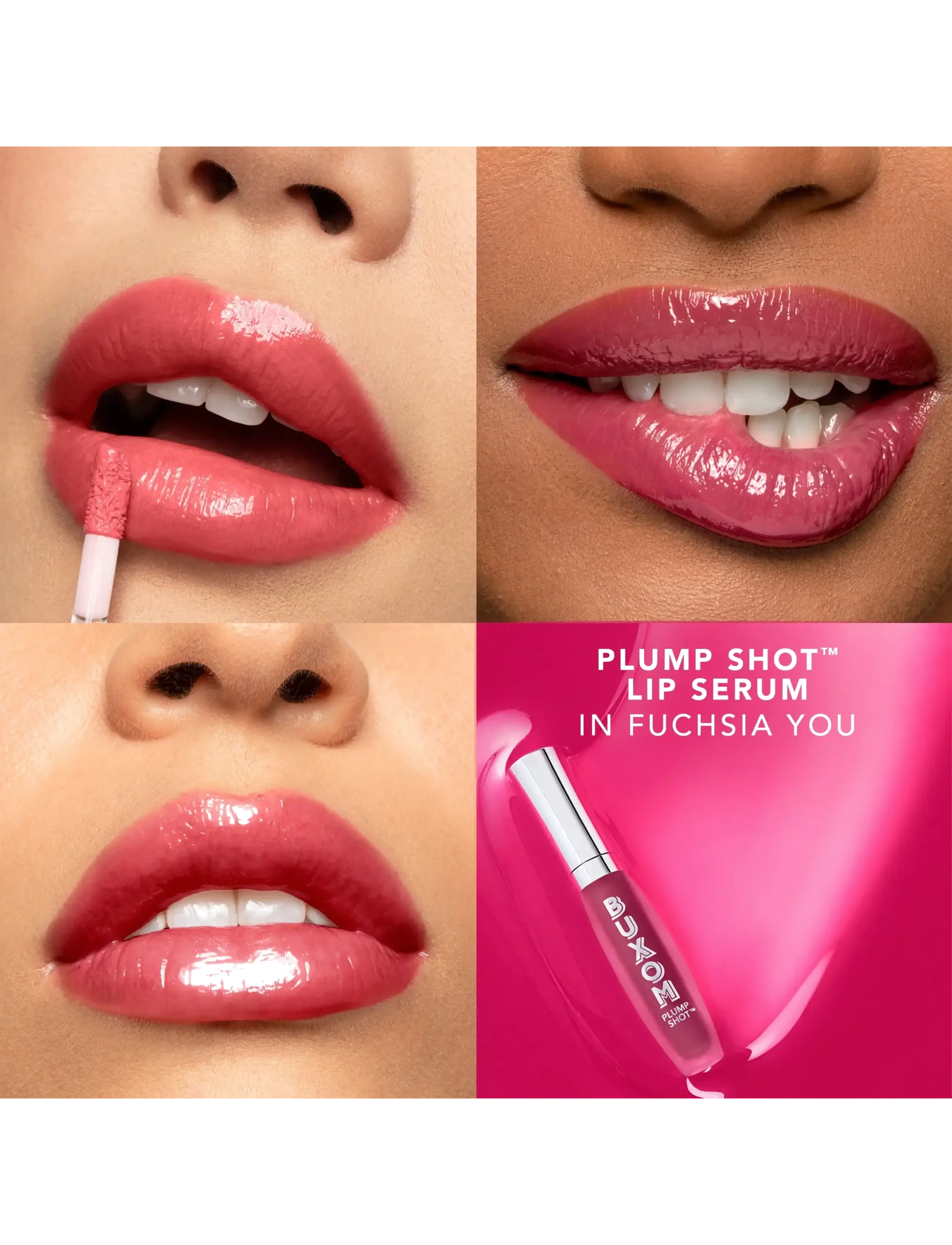 Buxom - Plump Shot Lip Serum - makeup - fuchsia you - 2