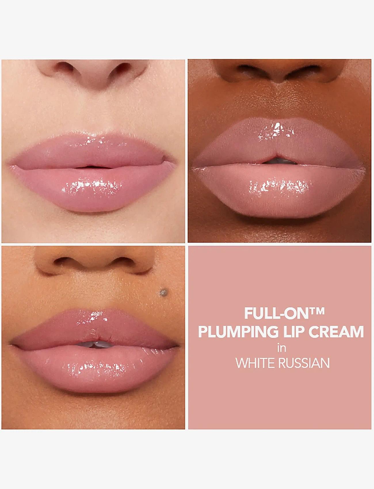 Buxom - Full-On Plumping Lip Cream - makeup - white russian - 2