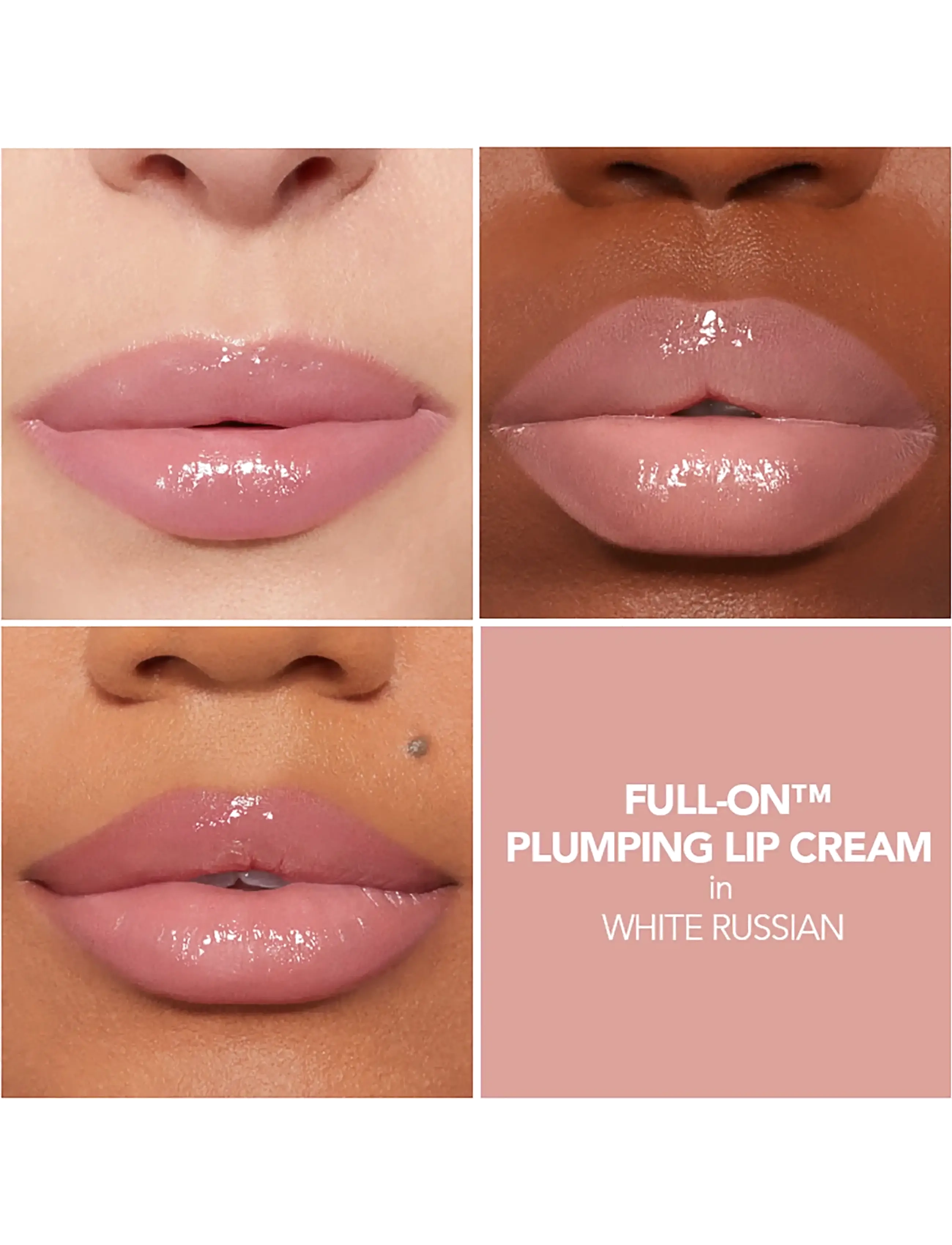 Buxom - Full-On Plumping Lip Cream - makeup - white russian - 2