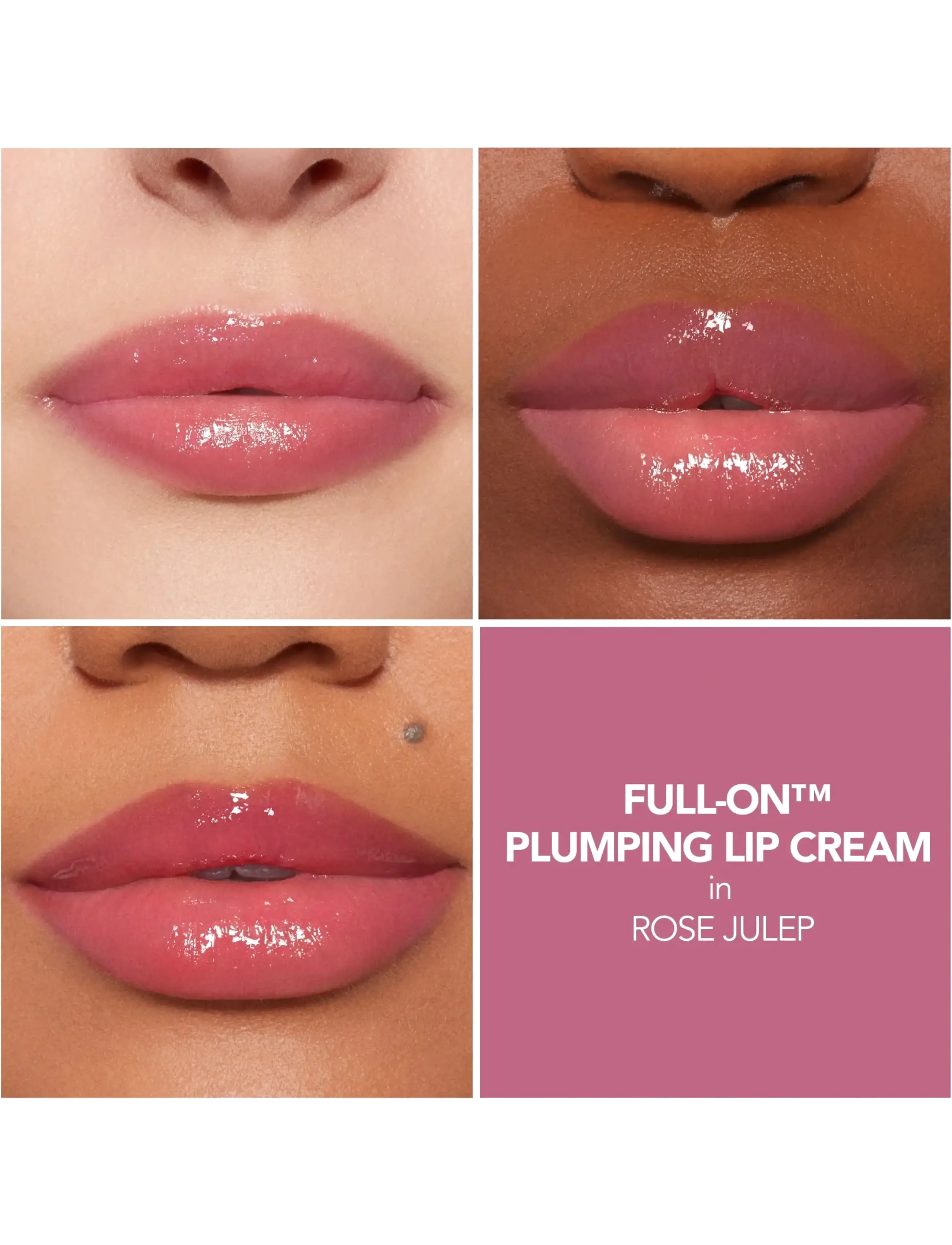 Buxom - Full-On Plumping Lip Cream - smink - rose julep - 2
