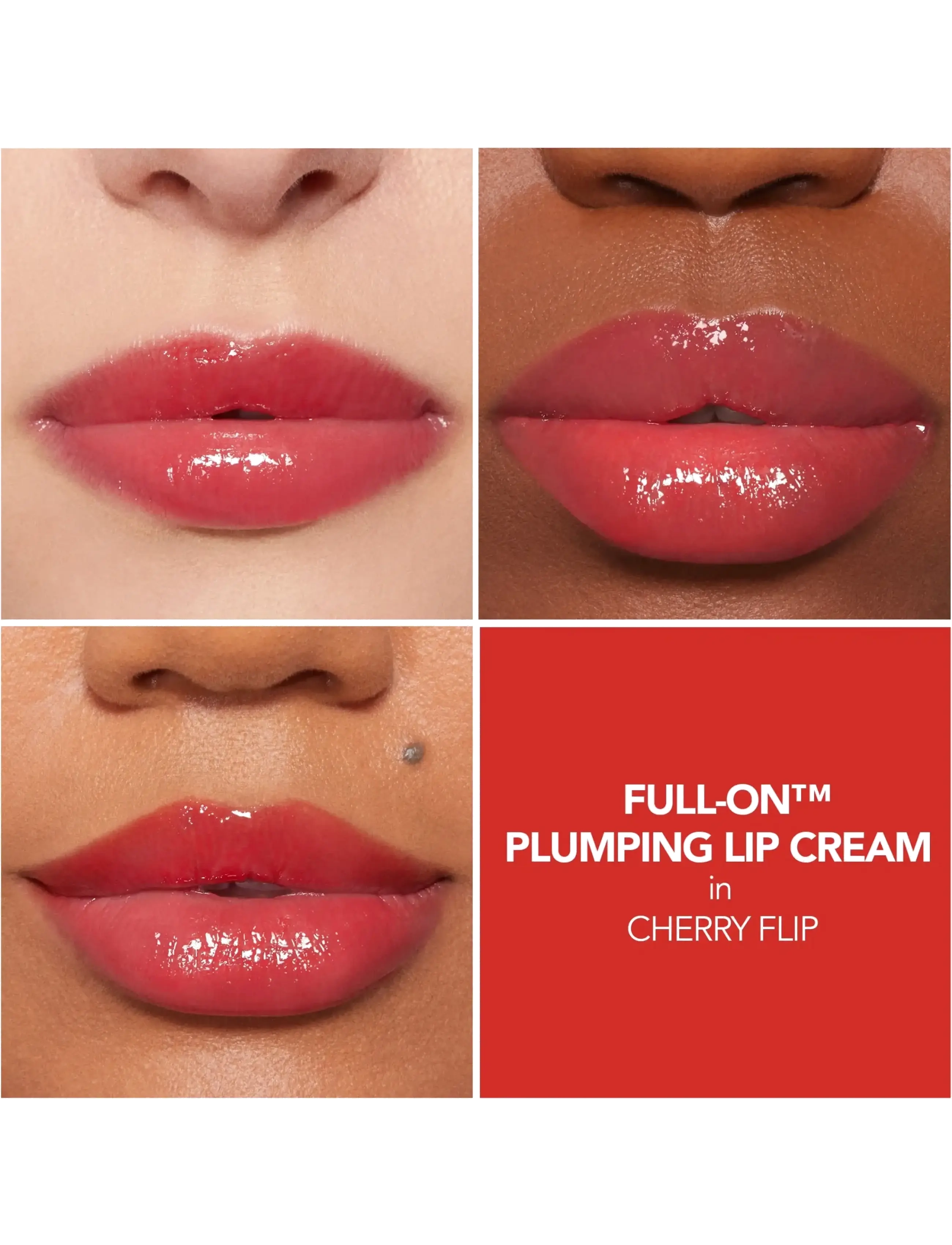 Buxom - Full-On Plumping Lip Cream - smink - cherry flip - 2