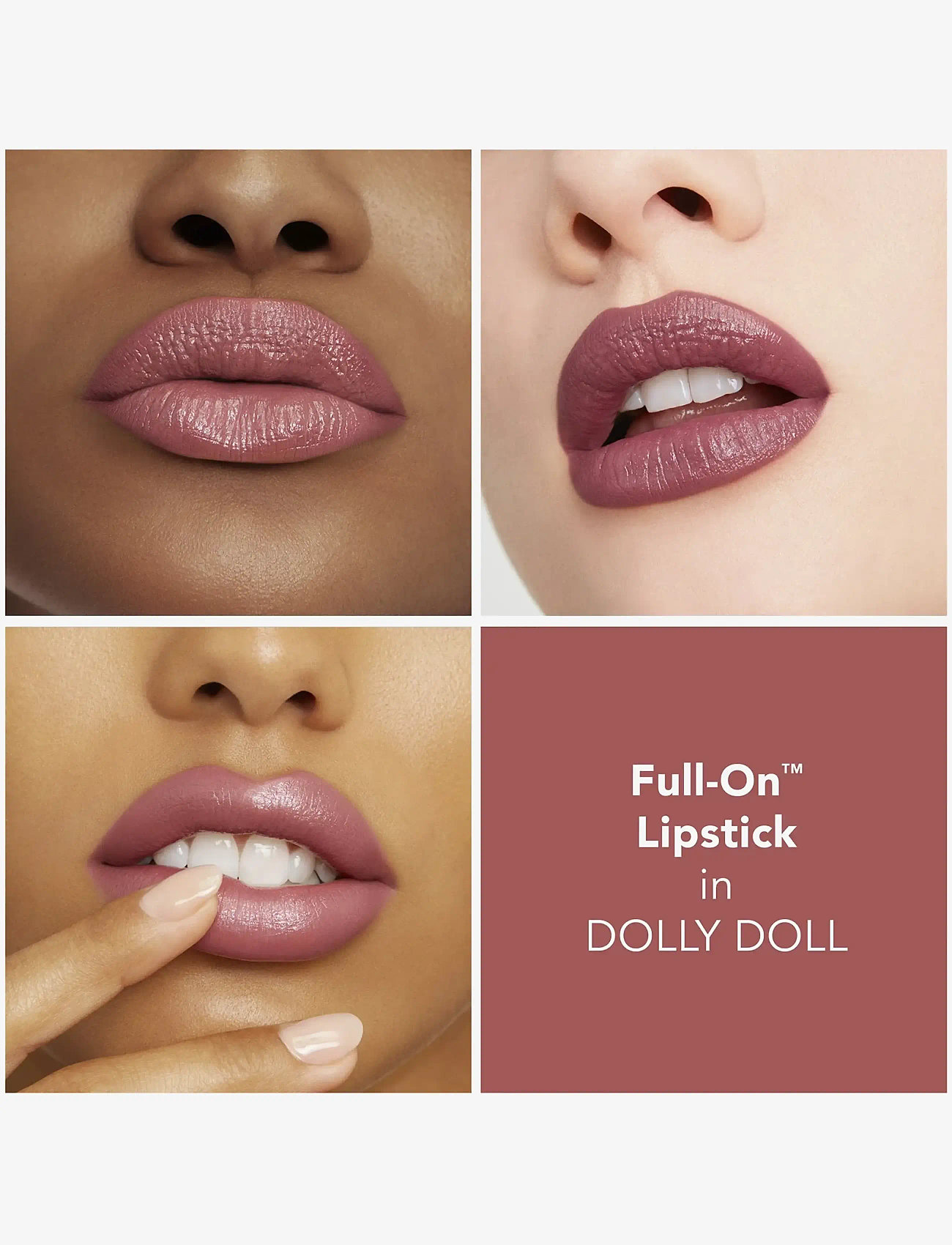 Buxom - Full-On Plumping Lipstick - Satin - bliv klar til date night - dolly doll - 2