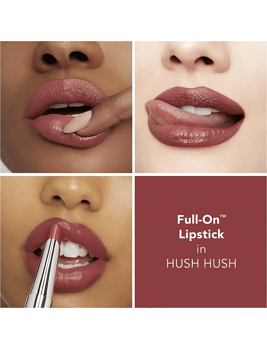 Buxom - Full-On Plumping Lipstick - Satin - makeup - hush hush - 2
