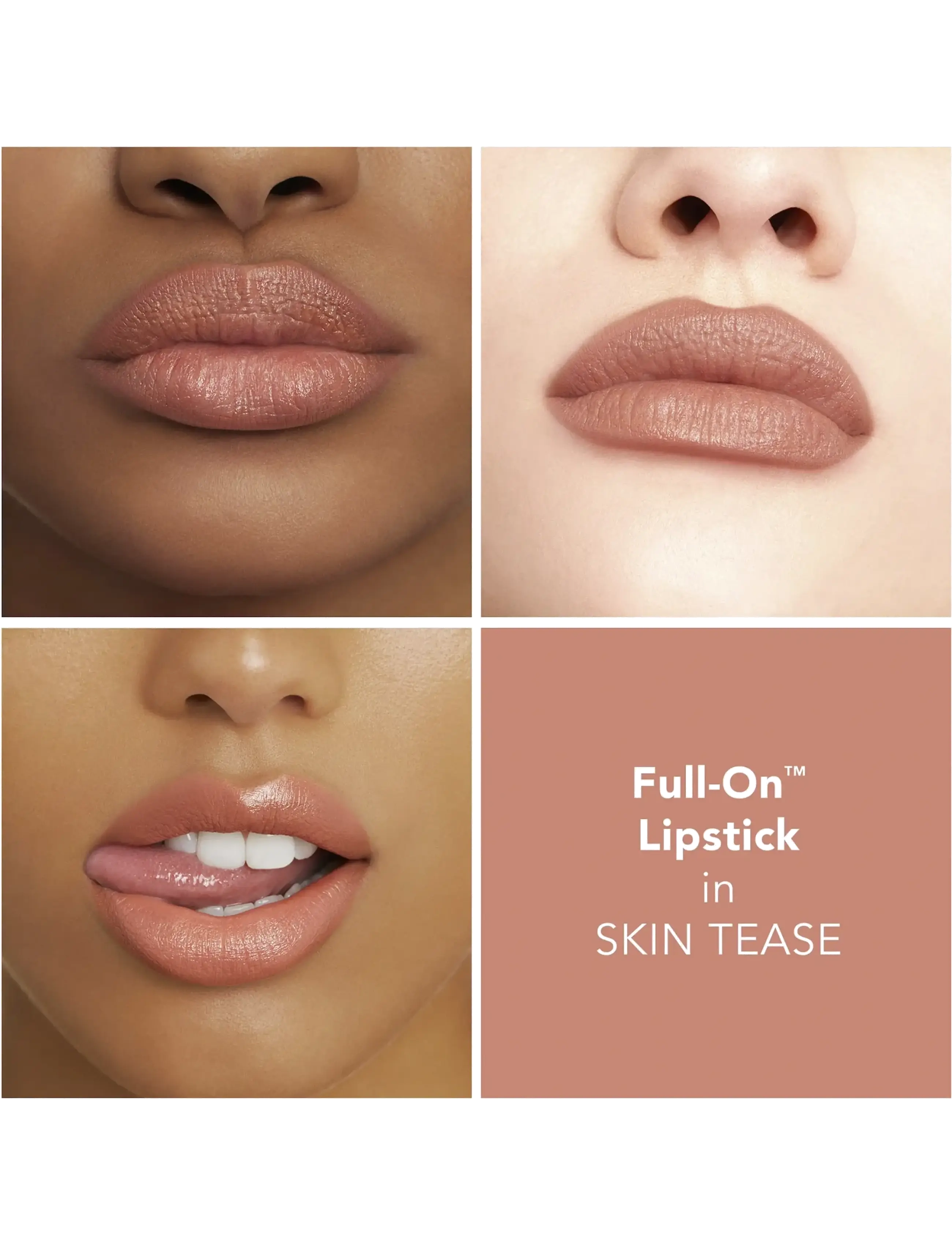 Buxom - Full-On Plumping Lipstick - Satin - bliv klar til date night - skin tease - 2