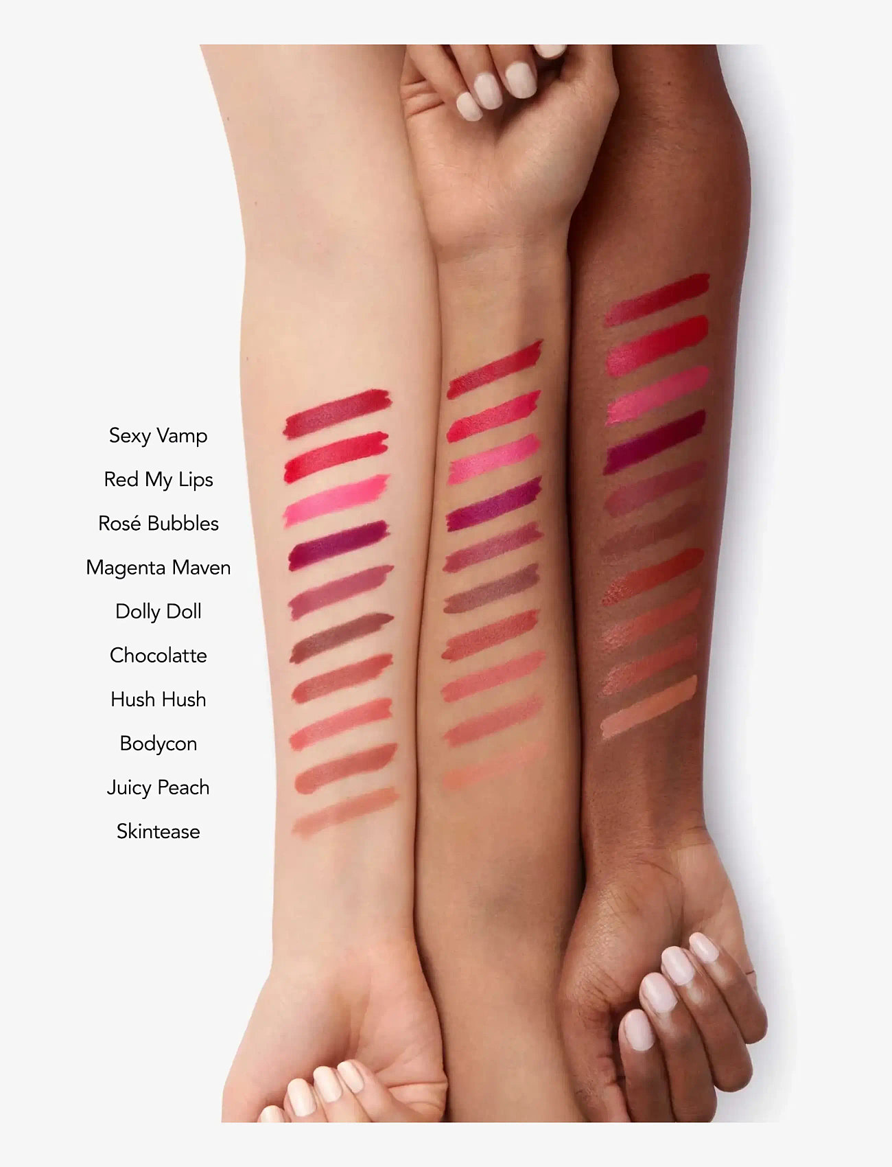 Buxom - Full-On Plumping Lipstick - Satin - bliv klar til date night - rosÈ bubbles - 3