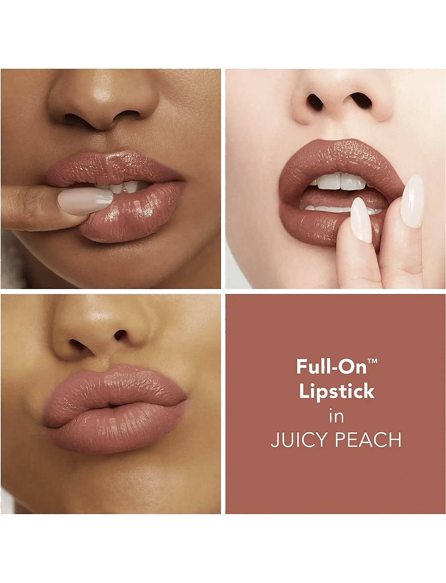 Buxom - Full-On Plumping Lipstick - Satin - makeup - juicy peach - 2