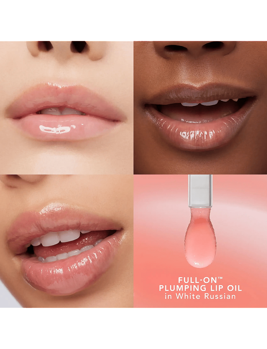 Buxom - Full-On Glossy Lip Oil - makeup - white russian - 2