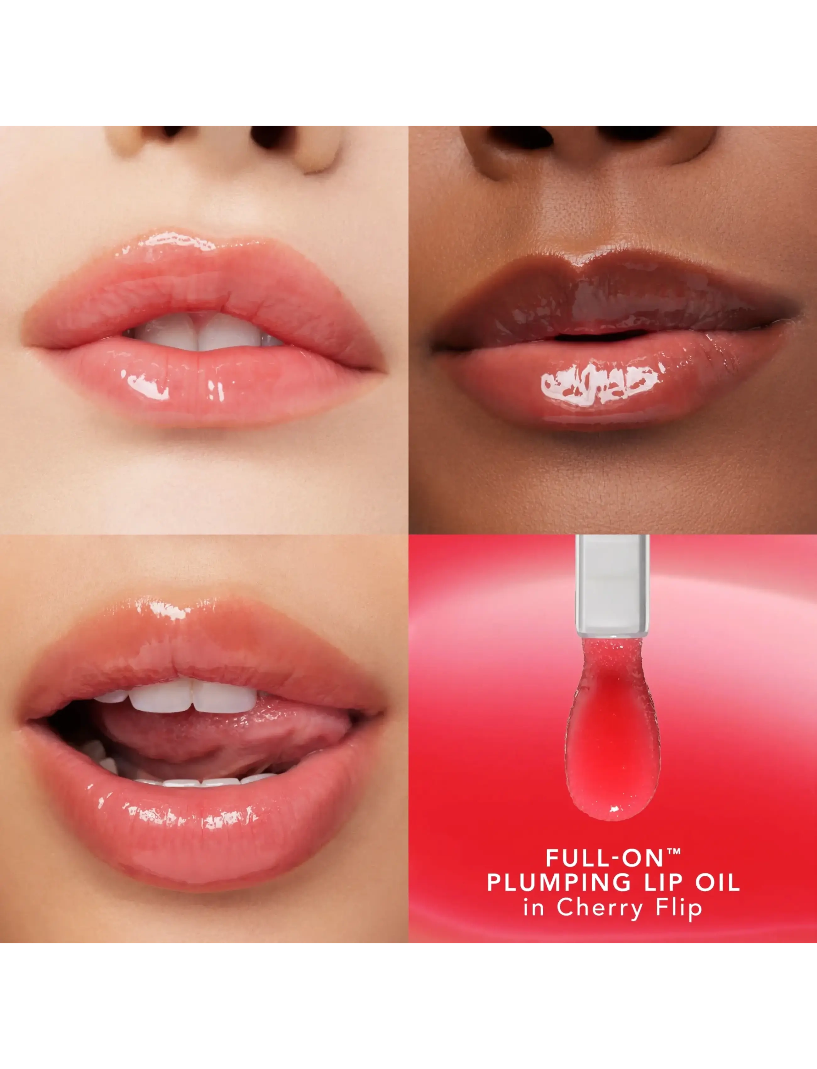 Buxom - Full-On Glossy Lip Oil - makeup - cherry flip - 2