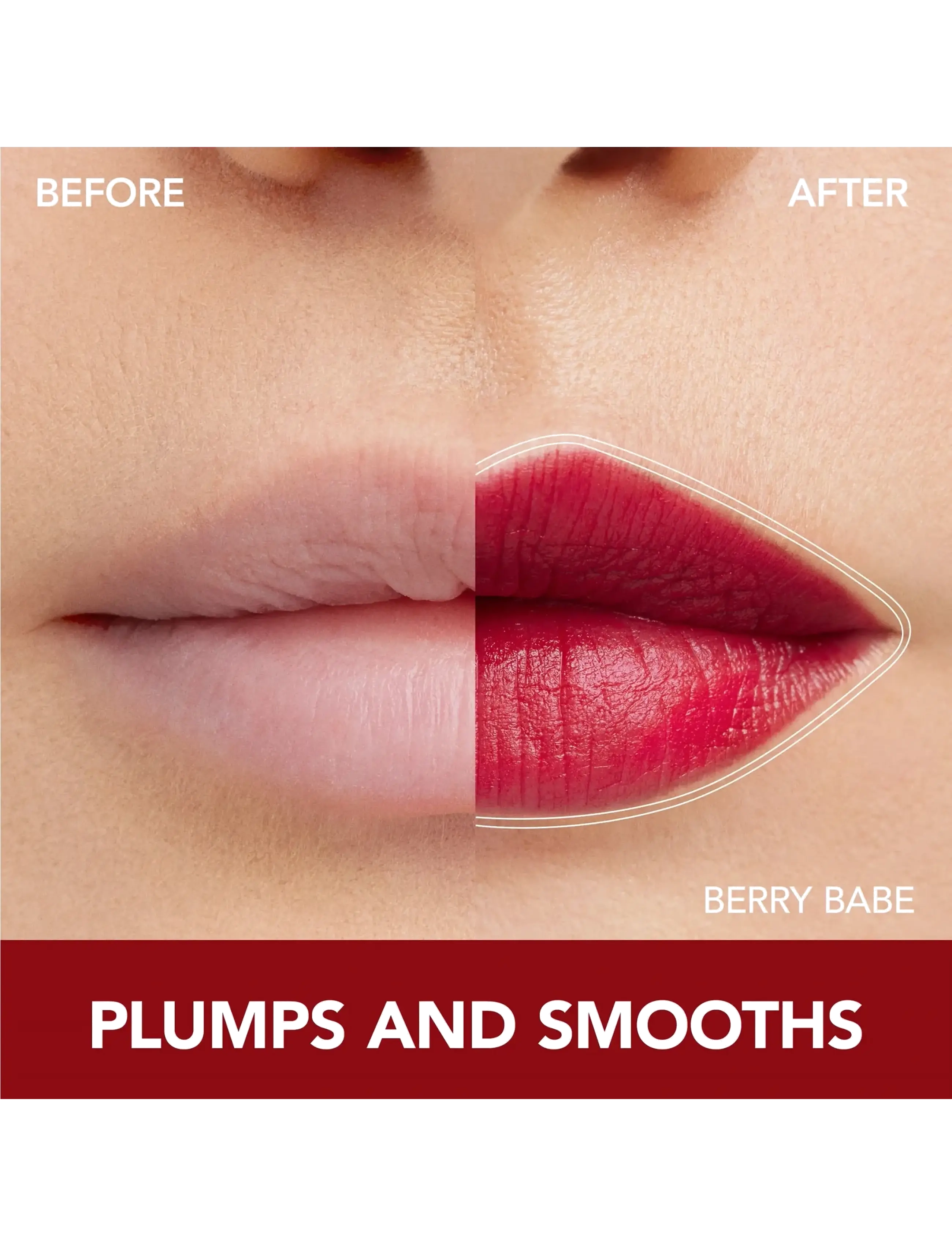 Buxom - Full-On Plumping Lipstick - Matte - redo för date night - berry babe - 5