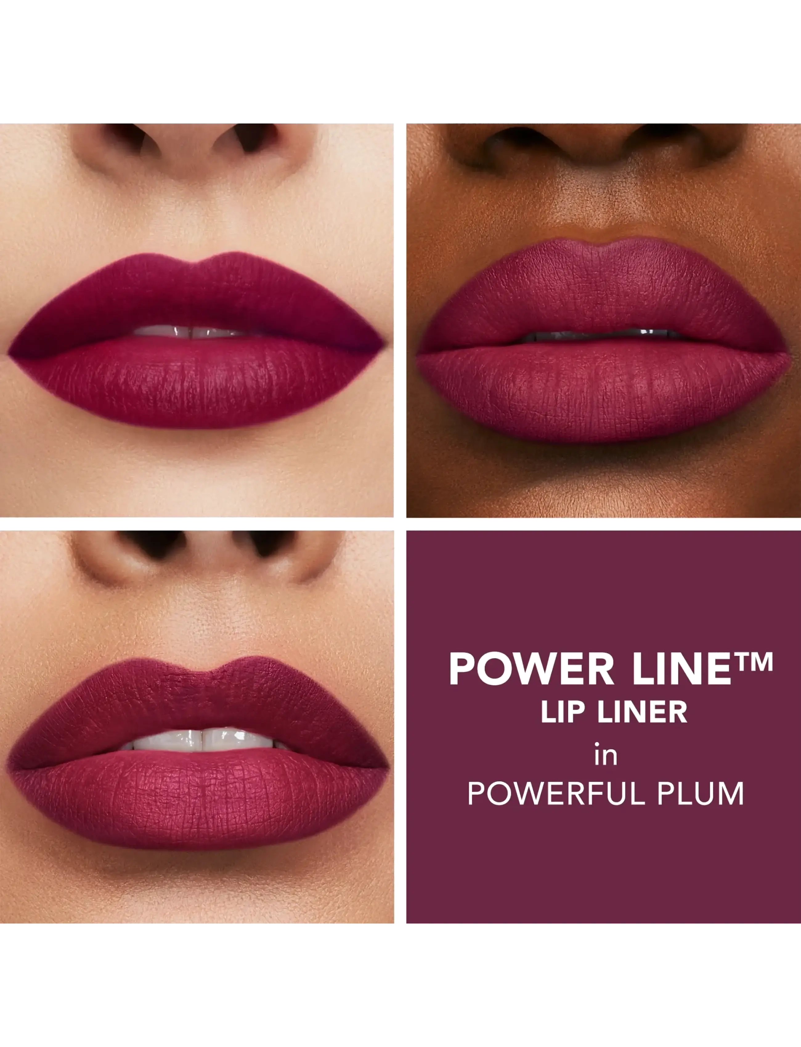 Buxom - Power Line Plumping Lip Liner - smink - powerful plum - 2