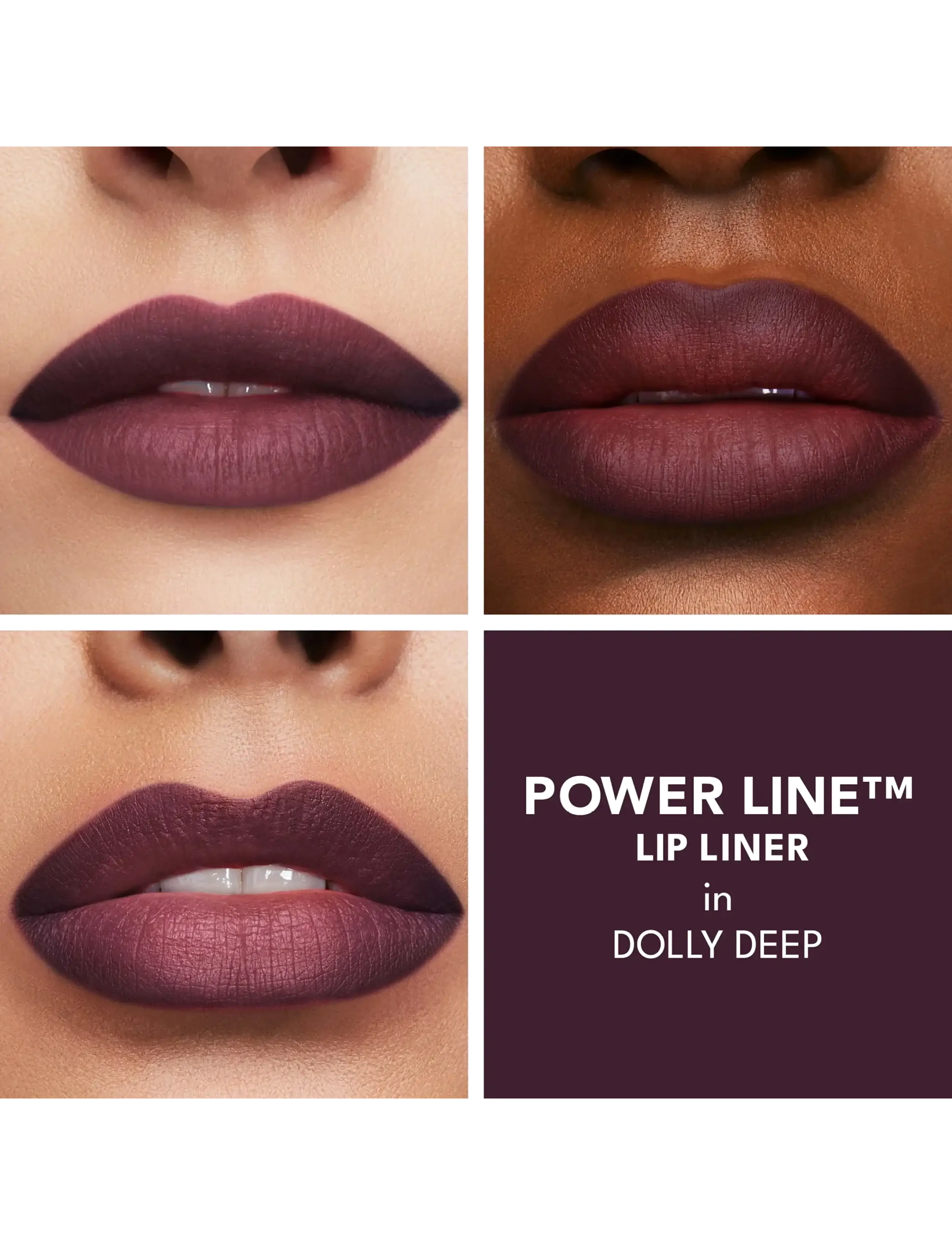 Buxom - Power Line Plumping Lip Liner Dolly deep 0.3 gr - makeup - dolly deep - 2