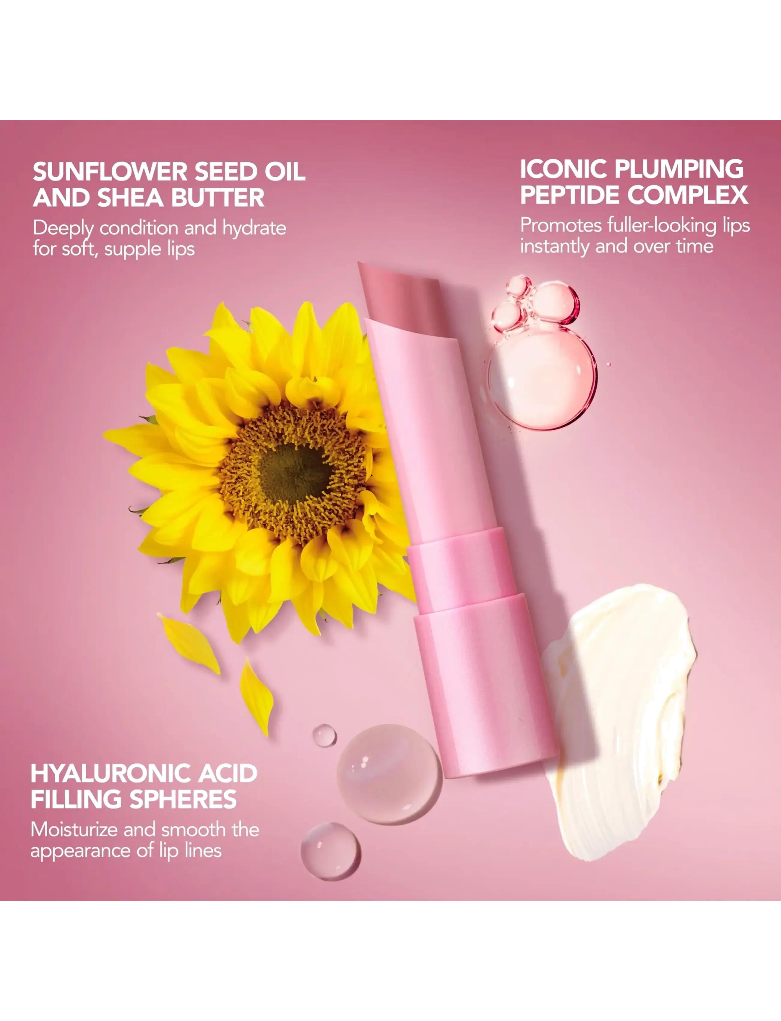 Buxom - Power-Full Plump Lip Balm - läppbalsam - dolly delight - 5