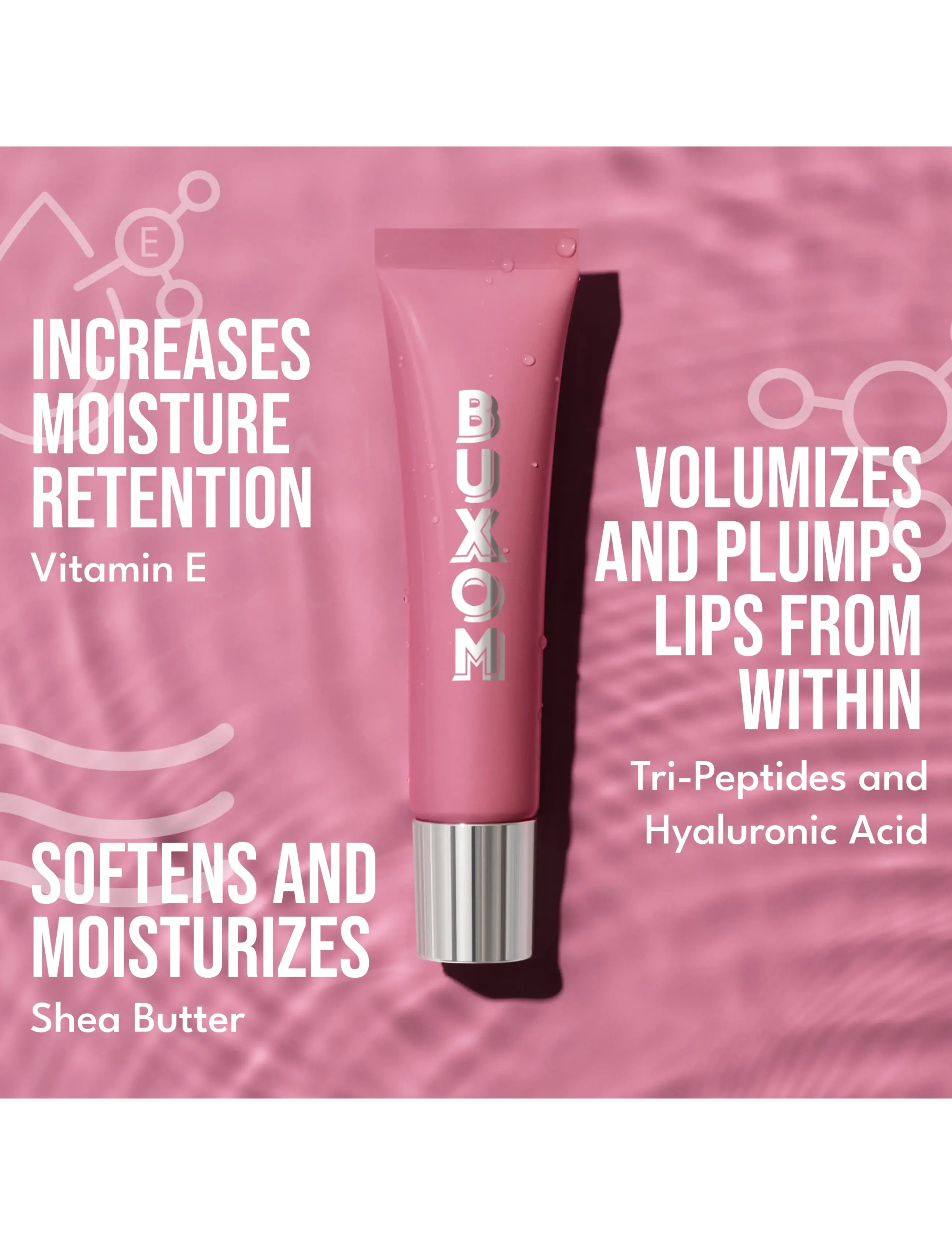 Buxom - Power-Full Plumping Peptide Lip Treatment - smink - dolly glaze - 5