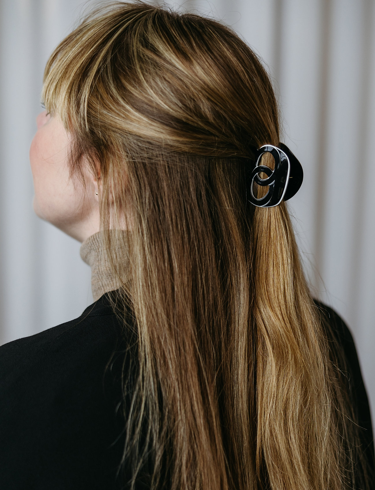 By Barb - Hair clip Coco black - hårklämmor - black - 1