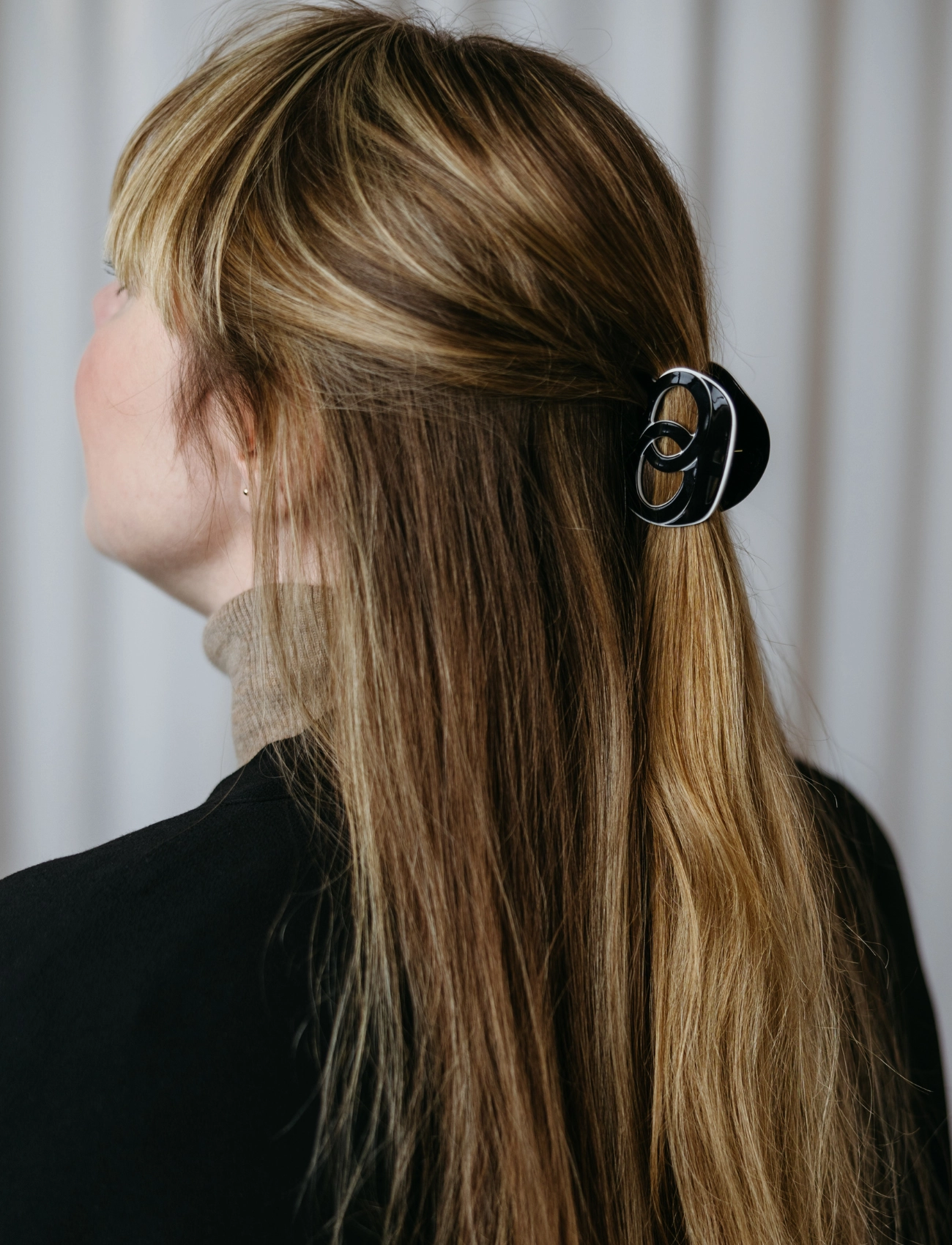 By Barb - Hair clip Coco black - hårklämmor - black - 1