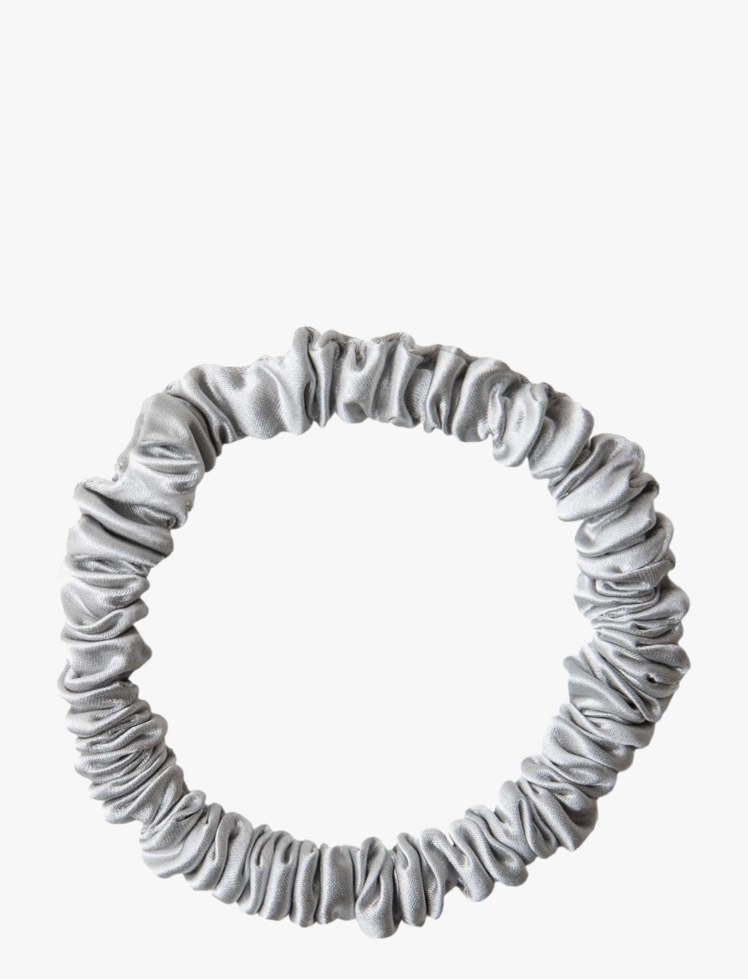 By Barb Silk scrunchie - App deal - GREY / grey