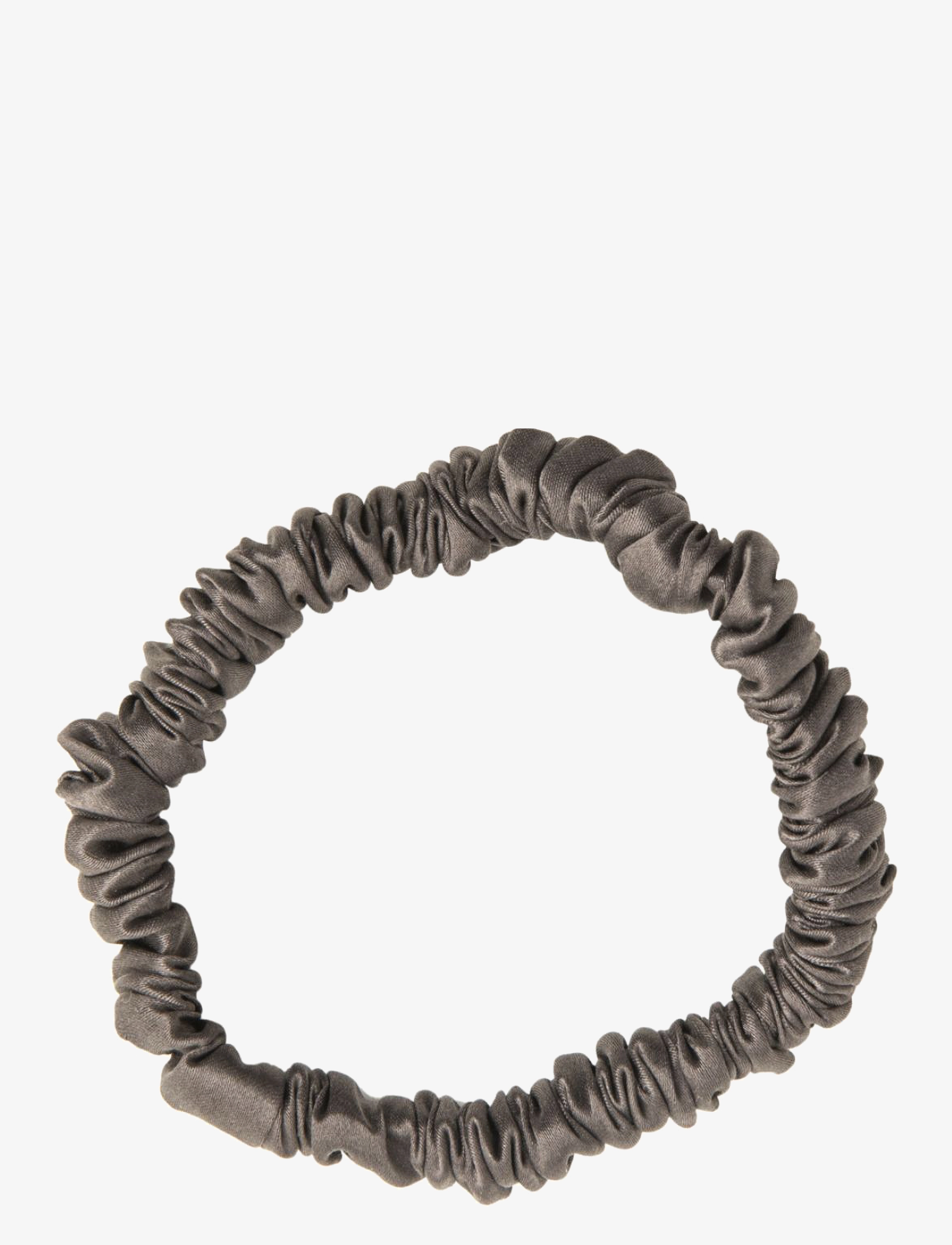 By Barb Sulk hair tie - Festtøj - GREY / grey