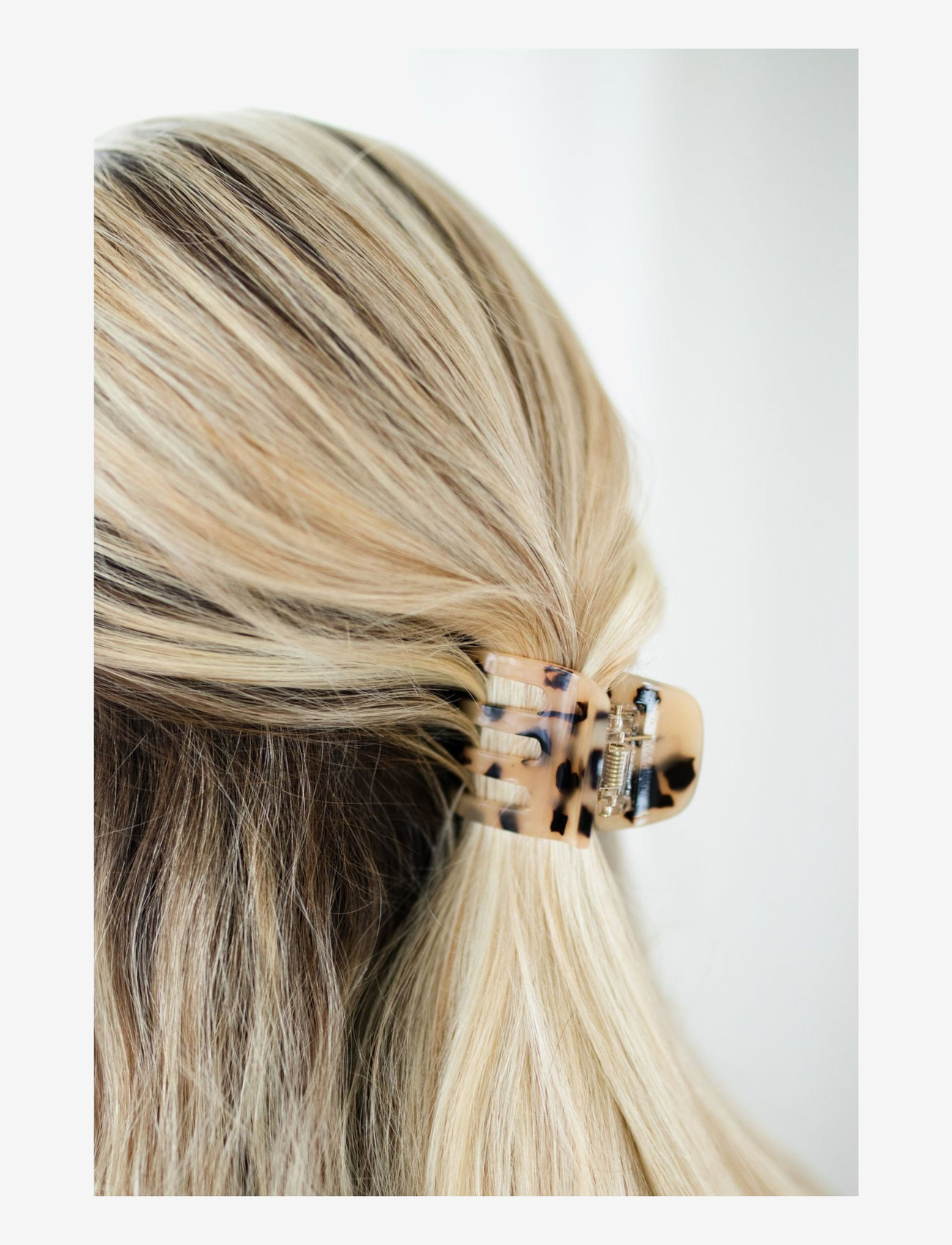 By Barb - Hair claw - hårklemmer - tortoise - 1