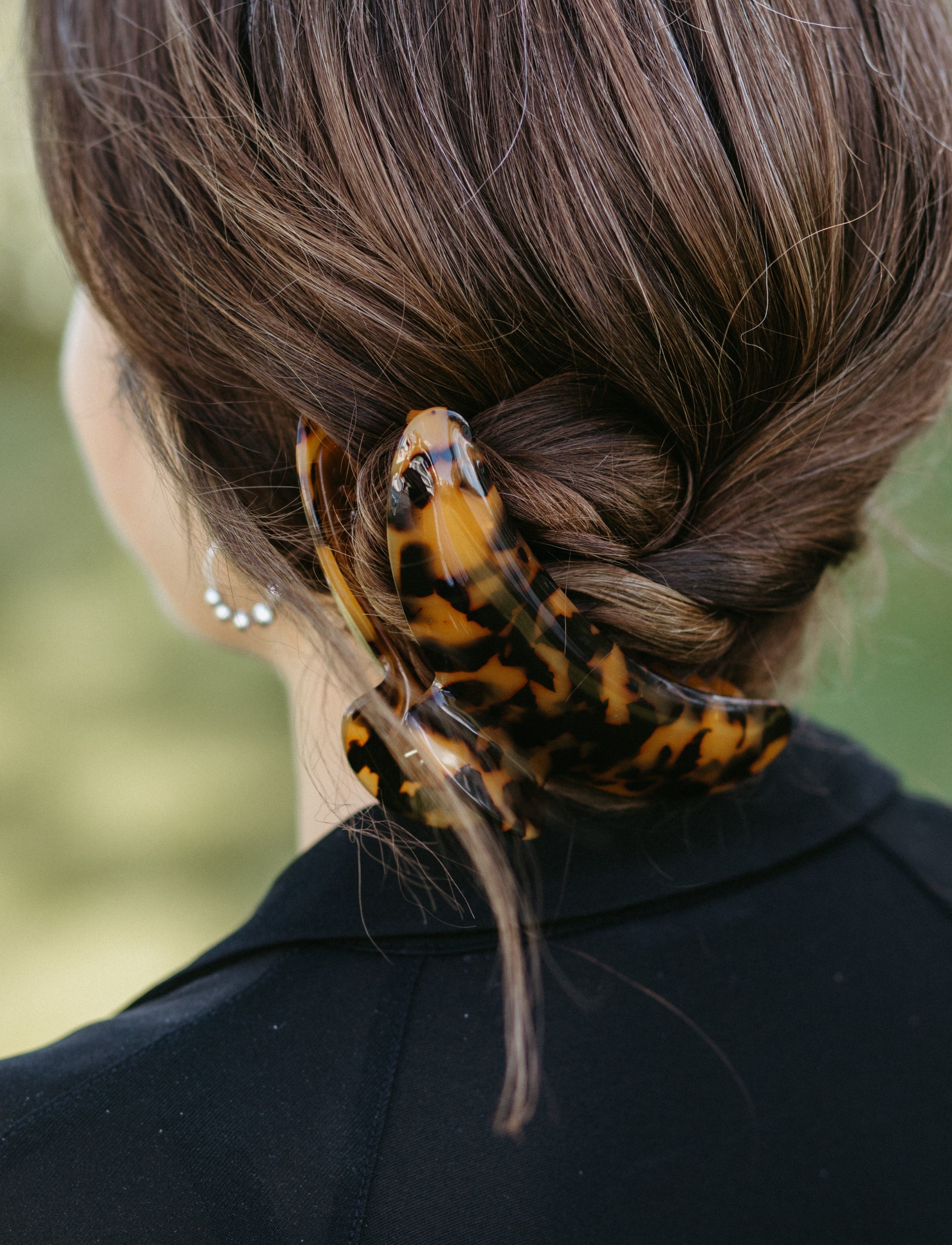 By Barb - Hair claw - juukselõksud - brown tortoise - 1