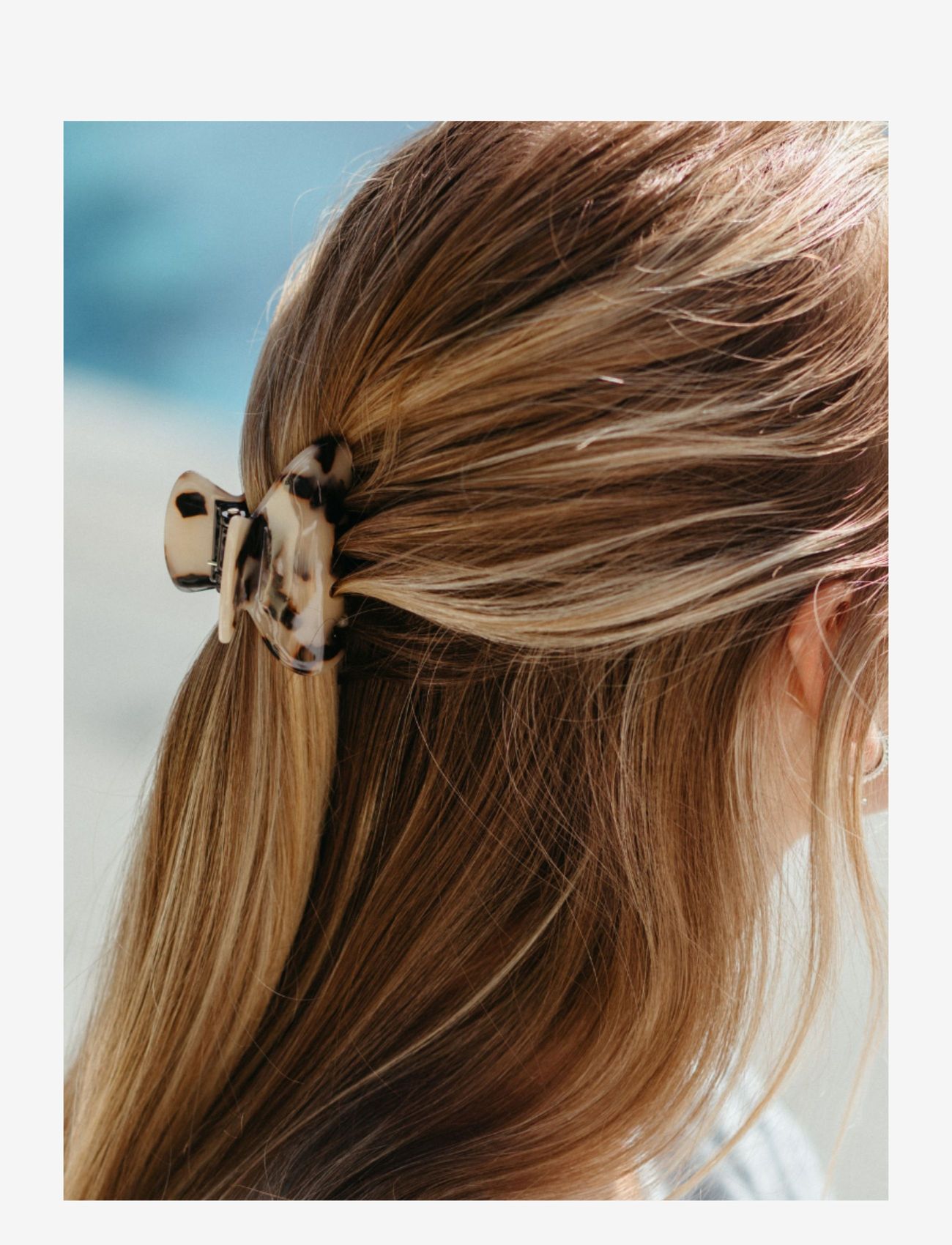 By Barb - Hair claw - light tortoise - 1