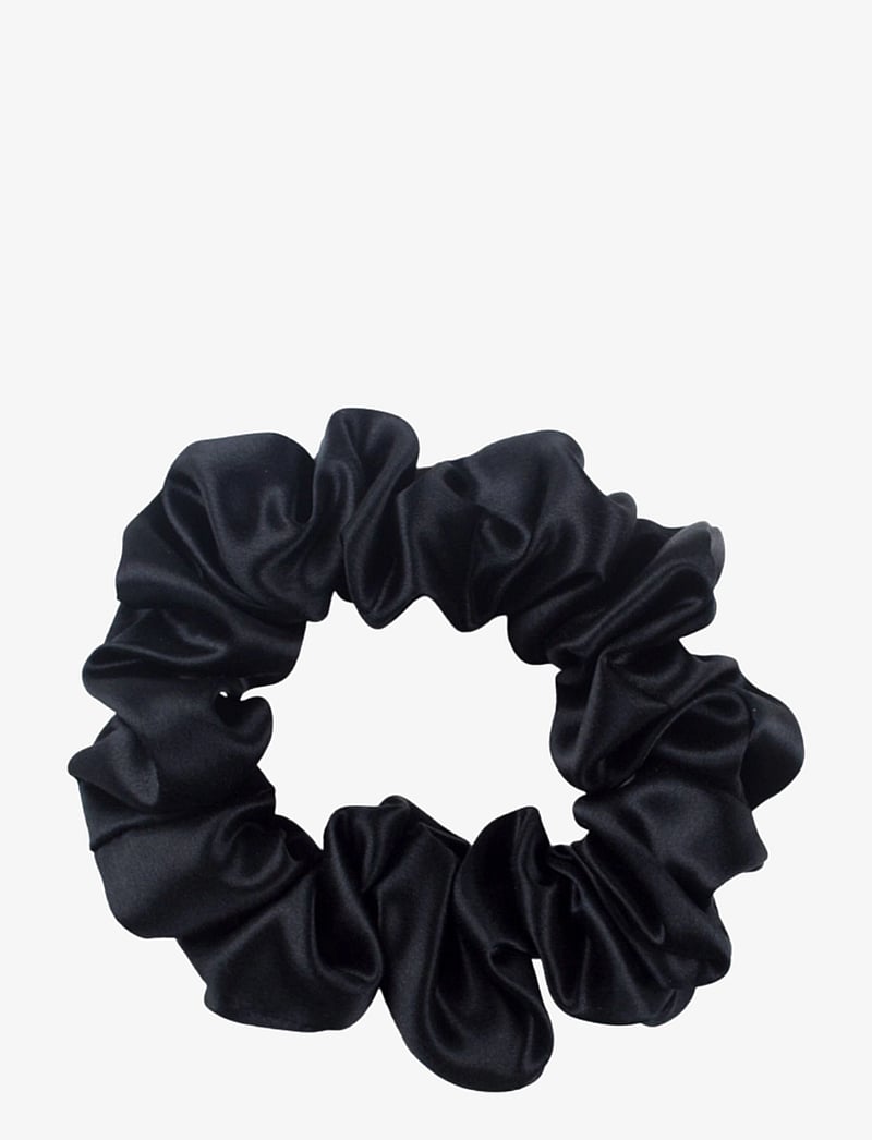 By Barb - Silk scrunchie - scrunchies ja patsikummid - black - 0