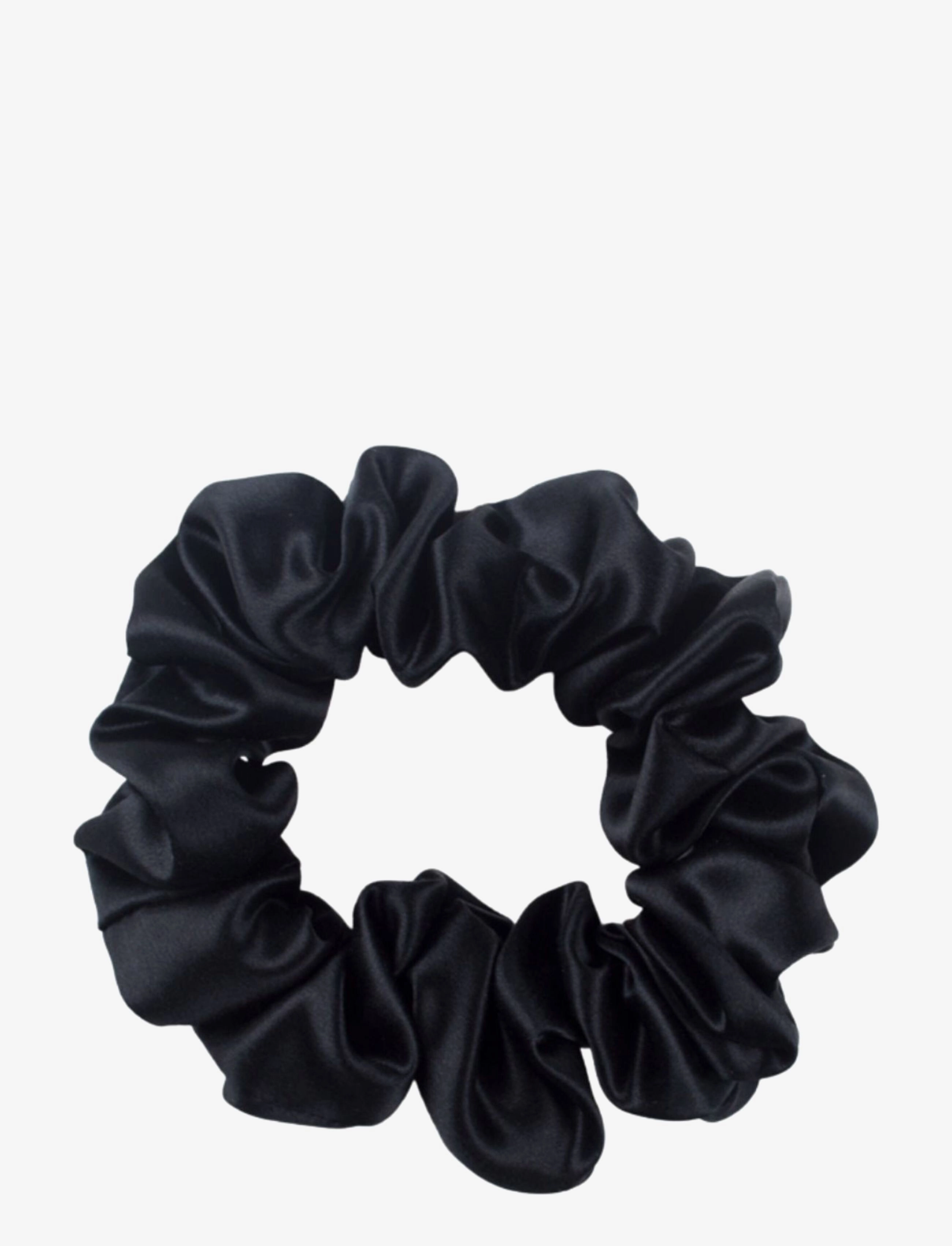 By Barb Silk scrunchie - Kampagne - BLACK / black