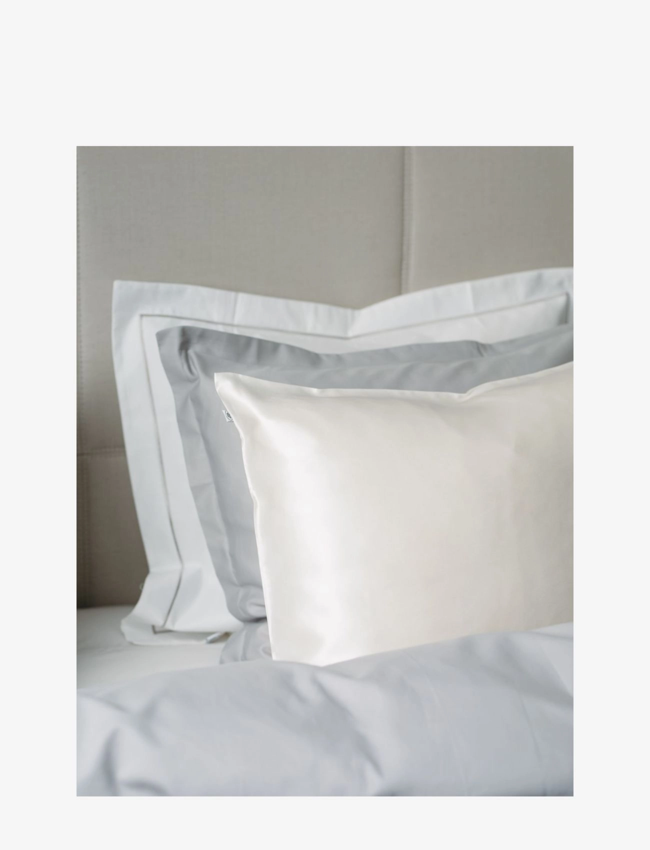 By Barb - Pure silk pillow case white - putevar - white - 2