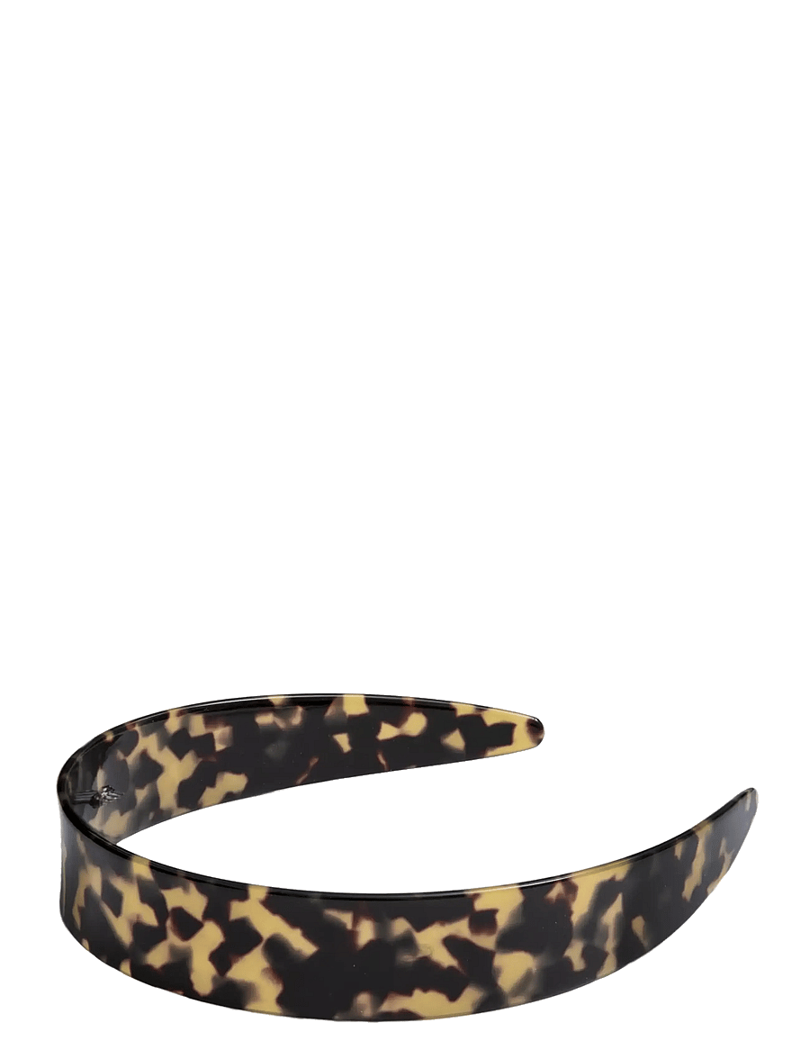 By Barb - Acetate hair band dark tortoise - hårband & diadem - dark tortoise - 1