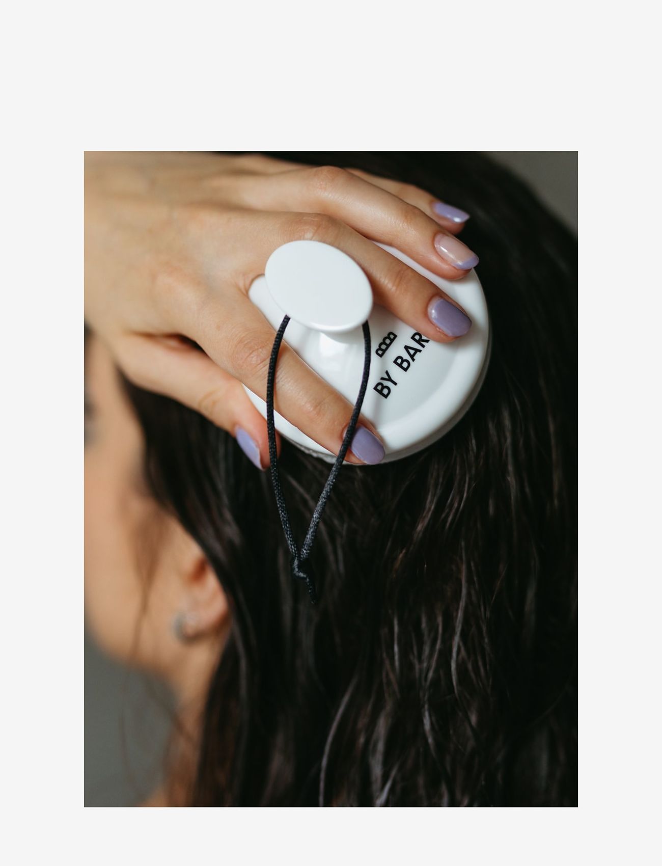 By Barb - Scalp brush - scalp treatment - white - 3