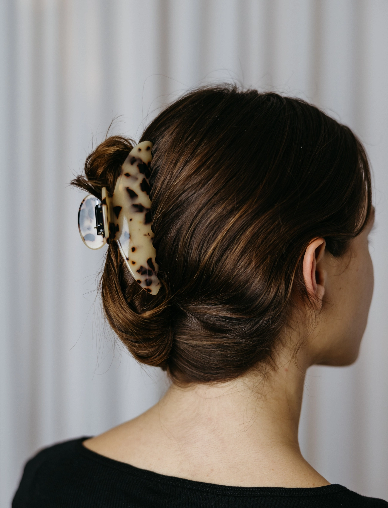 By Barb - Hair clip Diana tortoise - plaukų segtukai - tortoise - 2