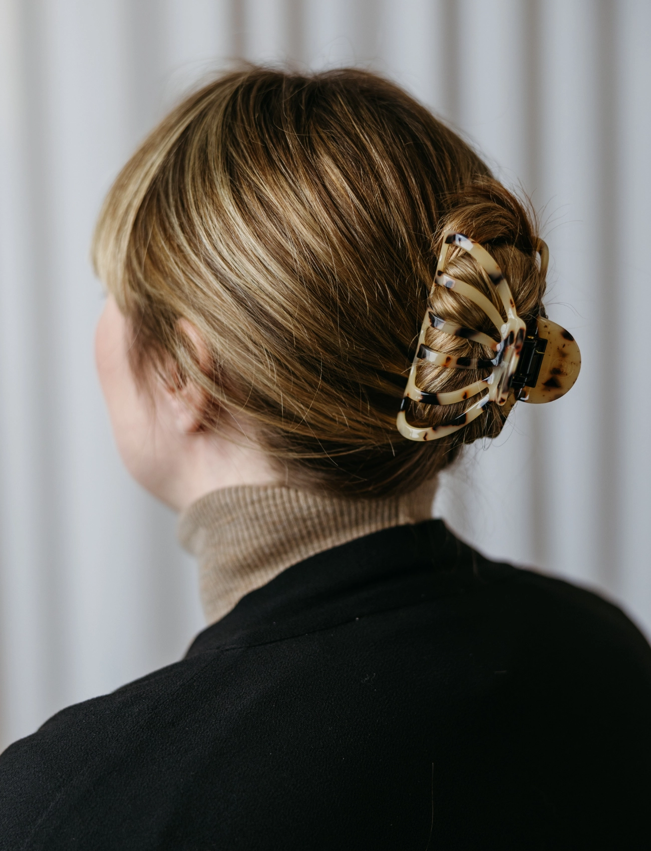 By Barb - Hair clip Olivia tortoise - matu sprādzes - tortoise - 2
