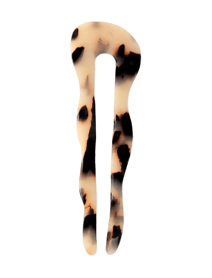 By Barb - French hair pin curvy - juukselõksud - tortoise - 0