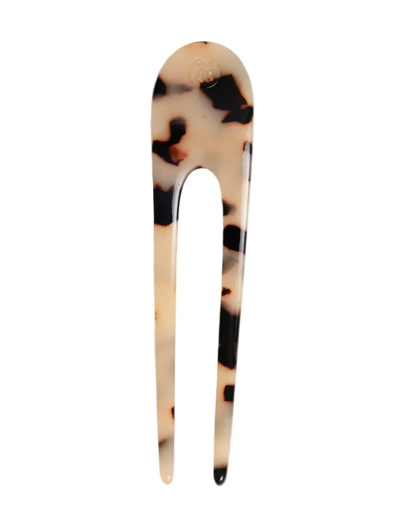 By Barb French hair pin straight - Festtøj - TORTOISE / brown
