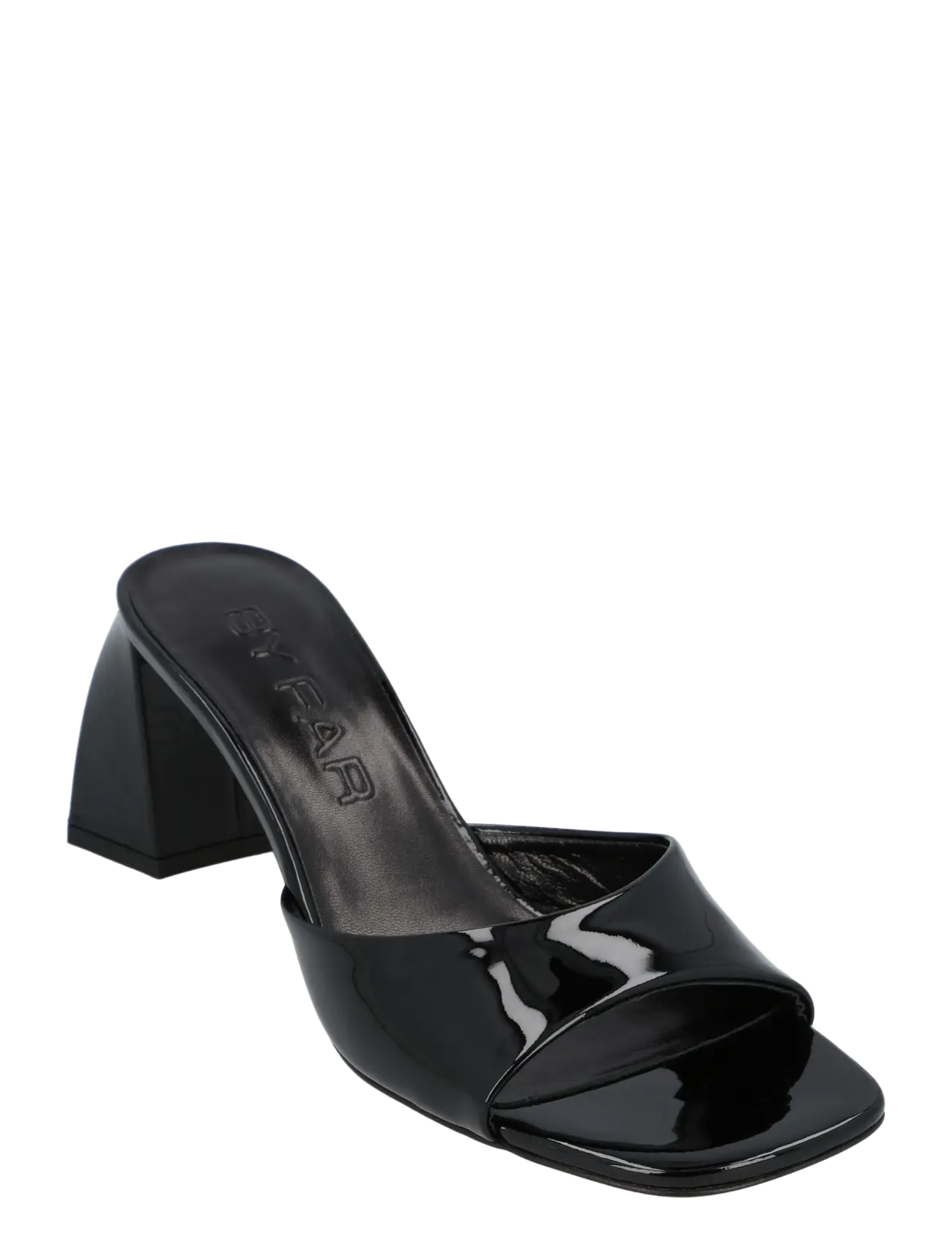By Far Romy Mules - Shoes - BLACK / black