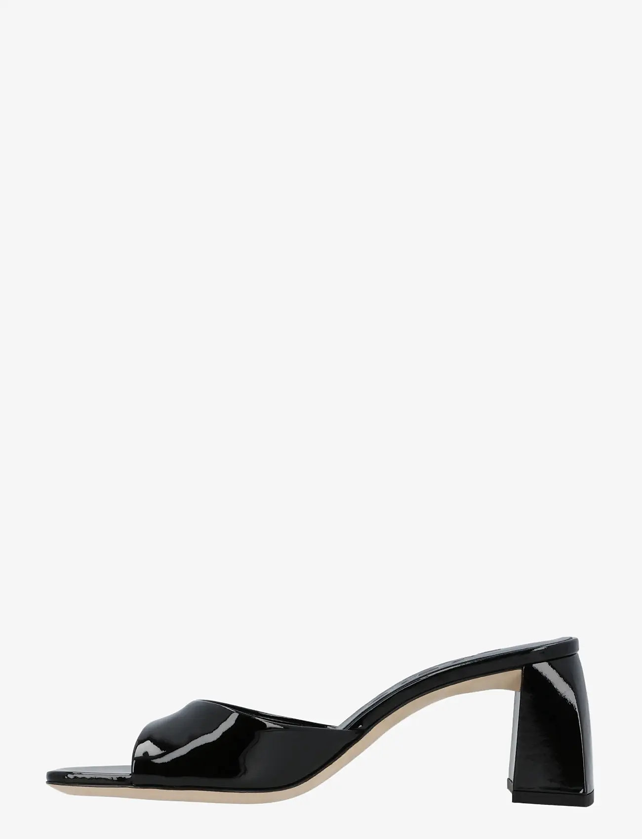 By Far - Romy Mules - pantoletten mit absätzen - black - 1