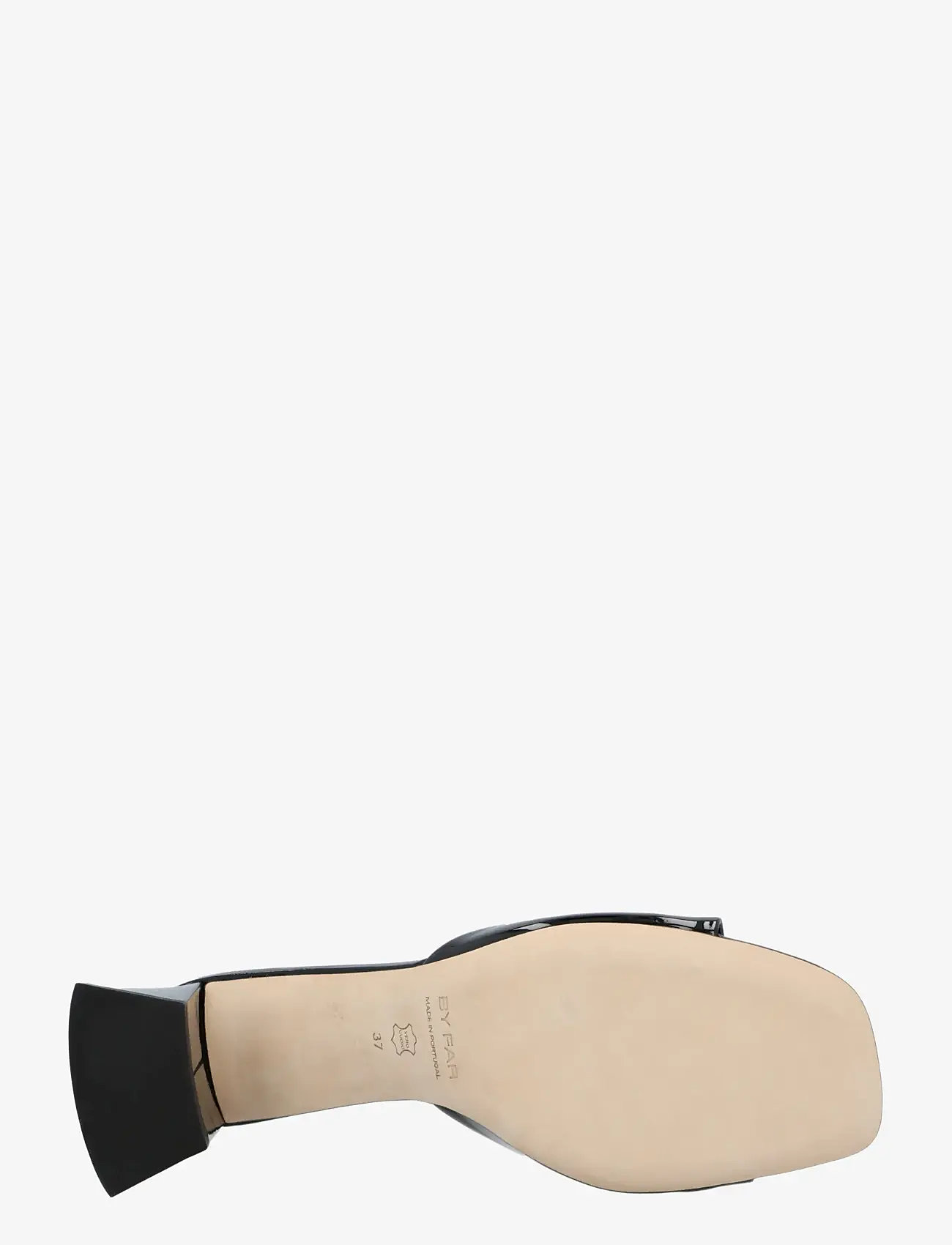 By Far - Romy Mules - pantoletten mit absätzen - black - 2